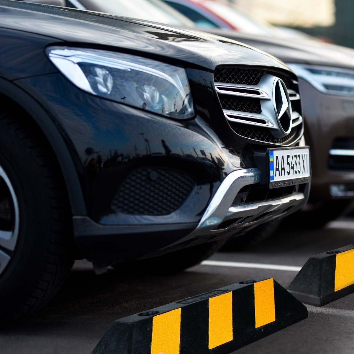 MIKELS TE-55 Topes para estacionamiento (1 par)