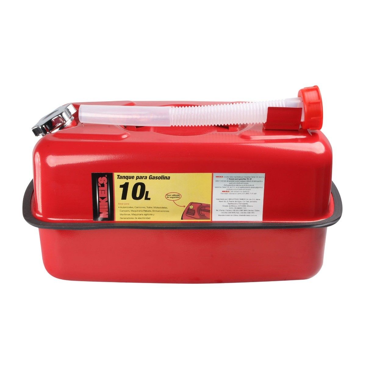 MIKELS TG-10 Tanque metálico para gasolina (10 lts) - Imagen 2