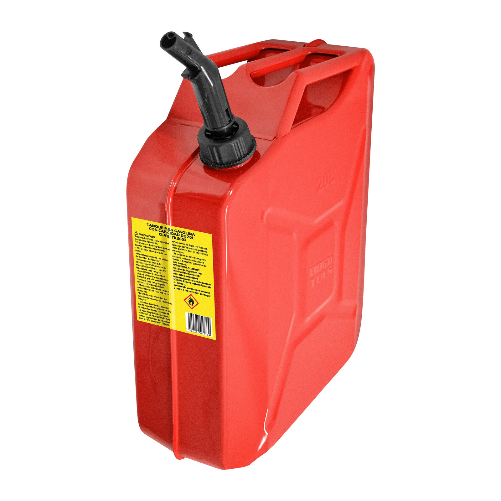 Tanque Rojo para Gasolina 20 L D2