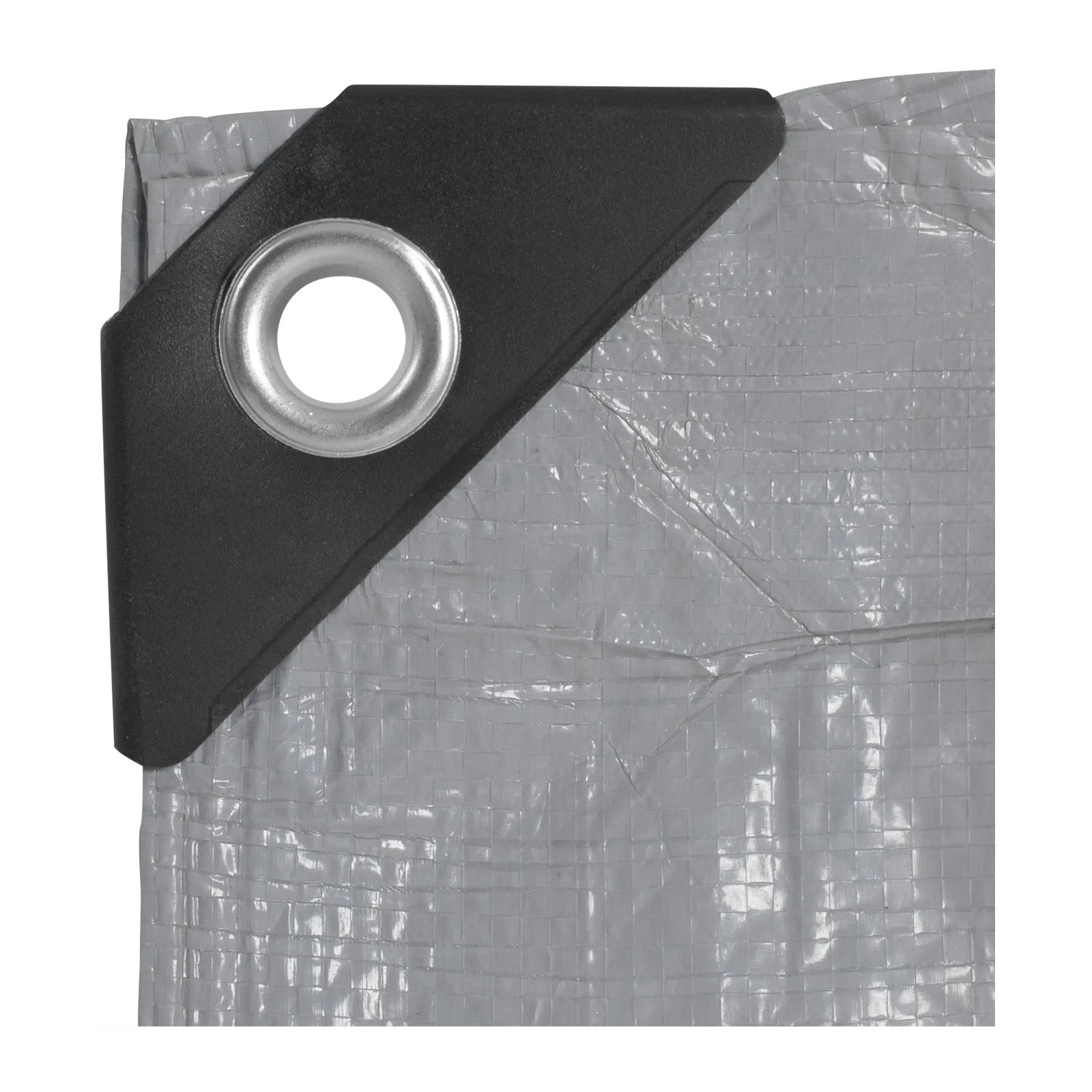 LONA POLIETILENO GRIS 10 X 12' REFORZADA