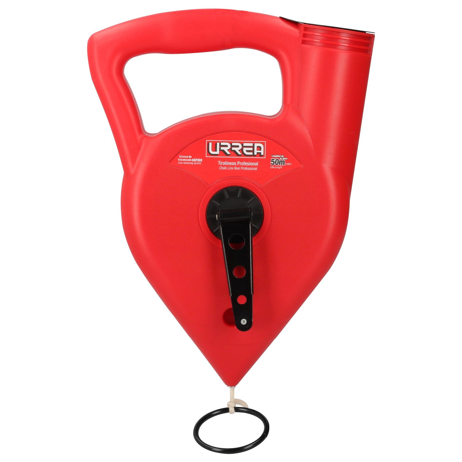Tiralíneas con cuerpo de plástico 50 m Urrea - Imagen 4