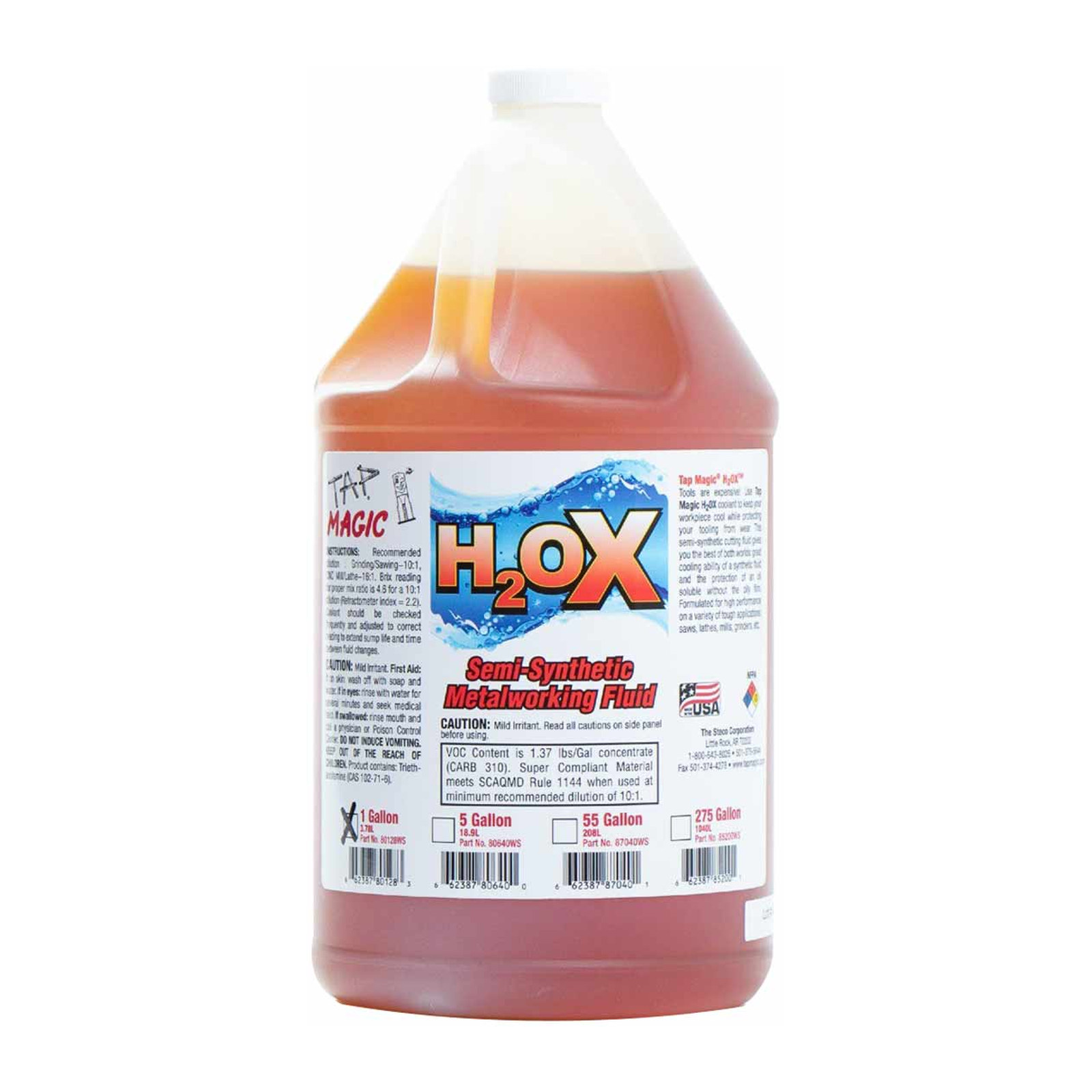 Aceite Soluble para Maquinaria TAP MAGIC H2OX 1 Galón