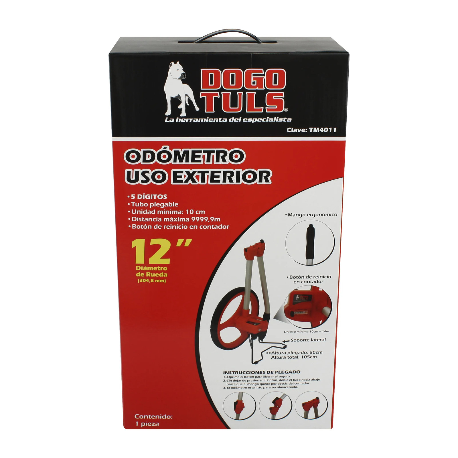 Odómetro Uso Exterior 12" 5 Dígitos - Imagen 3