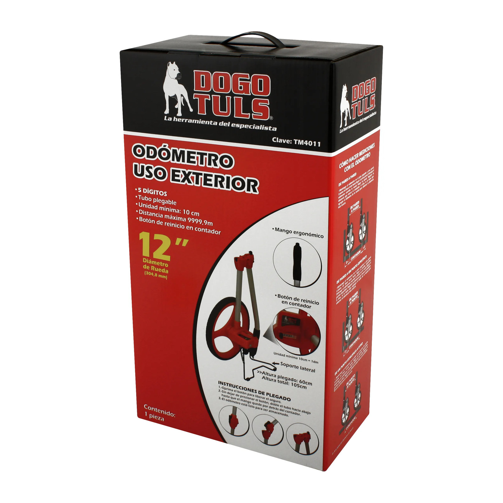 Odómetro Uso Exterior 12" 5 Dígitos - Imagen 4