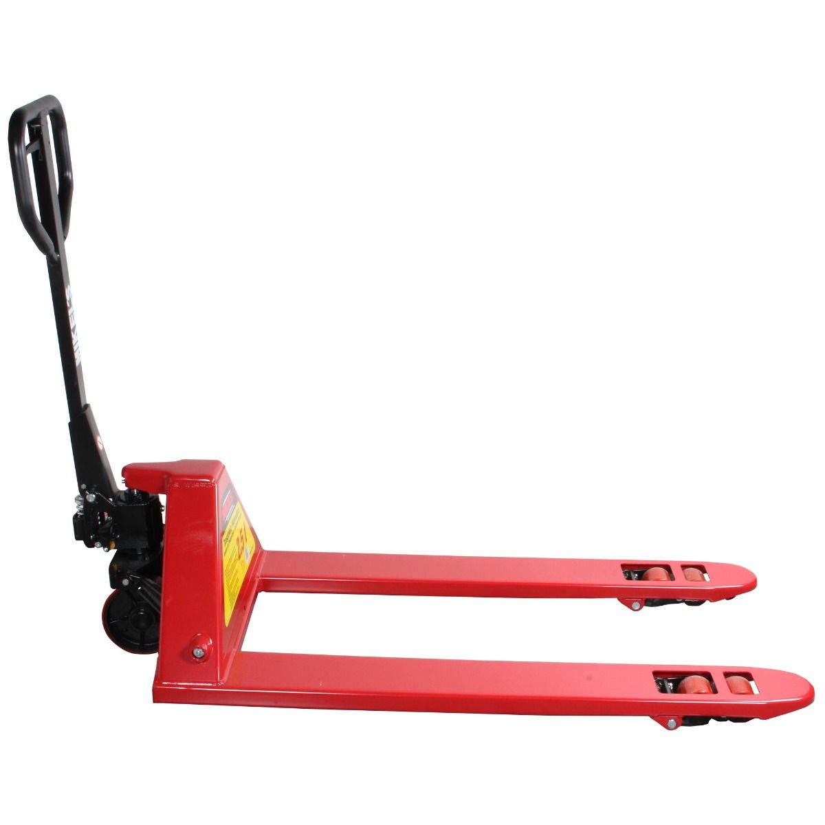 MIKELS TMK-2.5 Patín hidráulico transpaleta con ruedas de poliuretano sistema tándem (2.5 ton) - Imagen 3