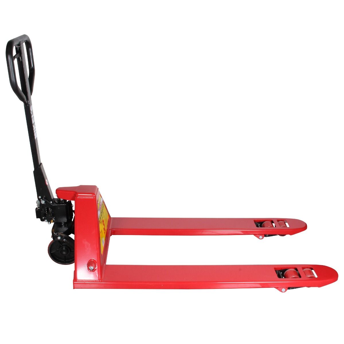 MIKELS TMK-3 Patín hidráulico transpaleta con ruedas de poliuretano sistema tándem (3 ton) - Imagen 2