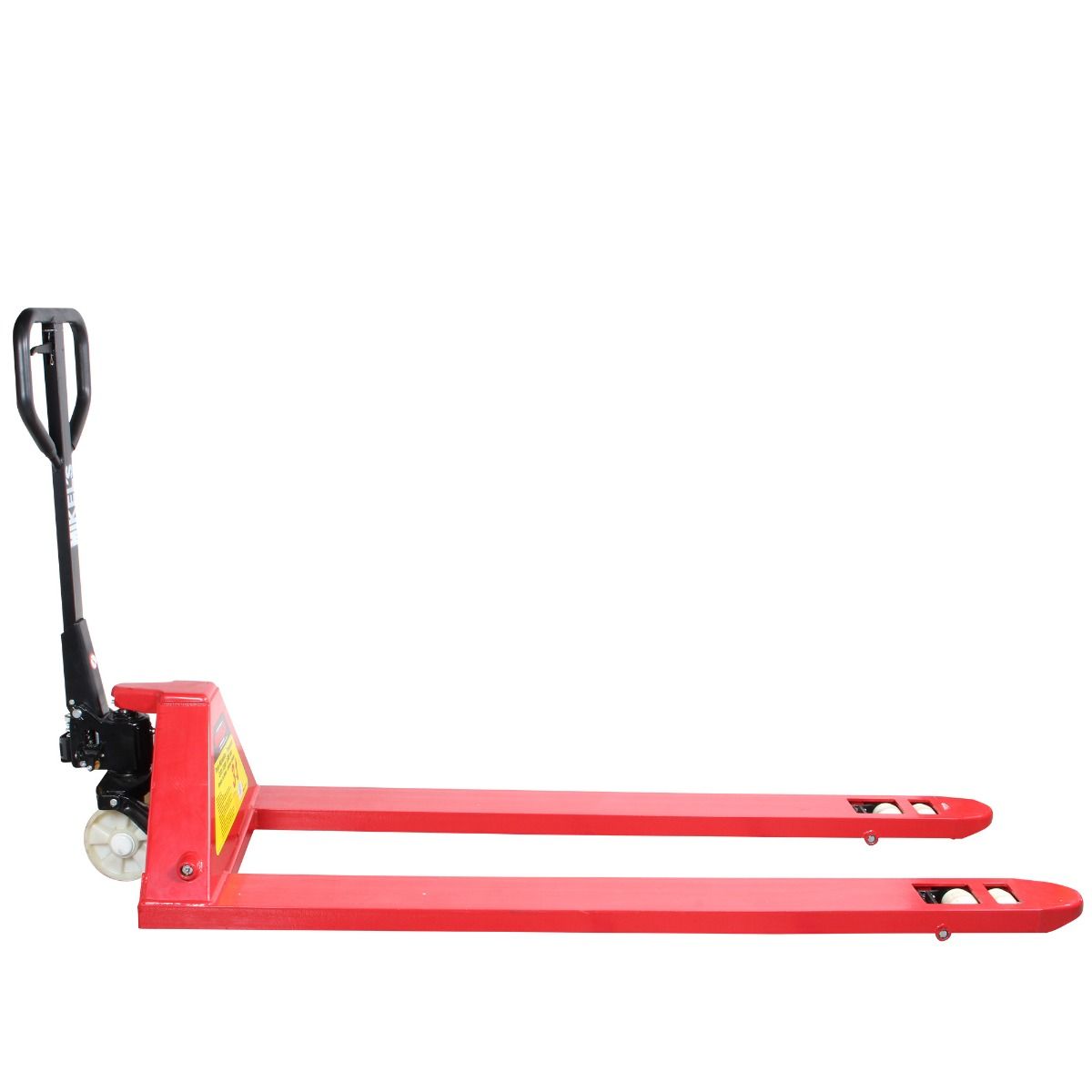 MIKELS TMK-3XL Patín hidráulico transpaleta con ruedas de nylon extra larga (3 ton) - Imagen 2