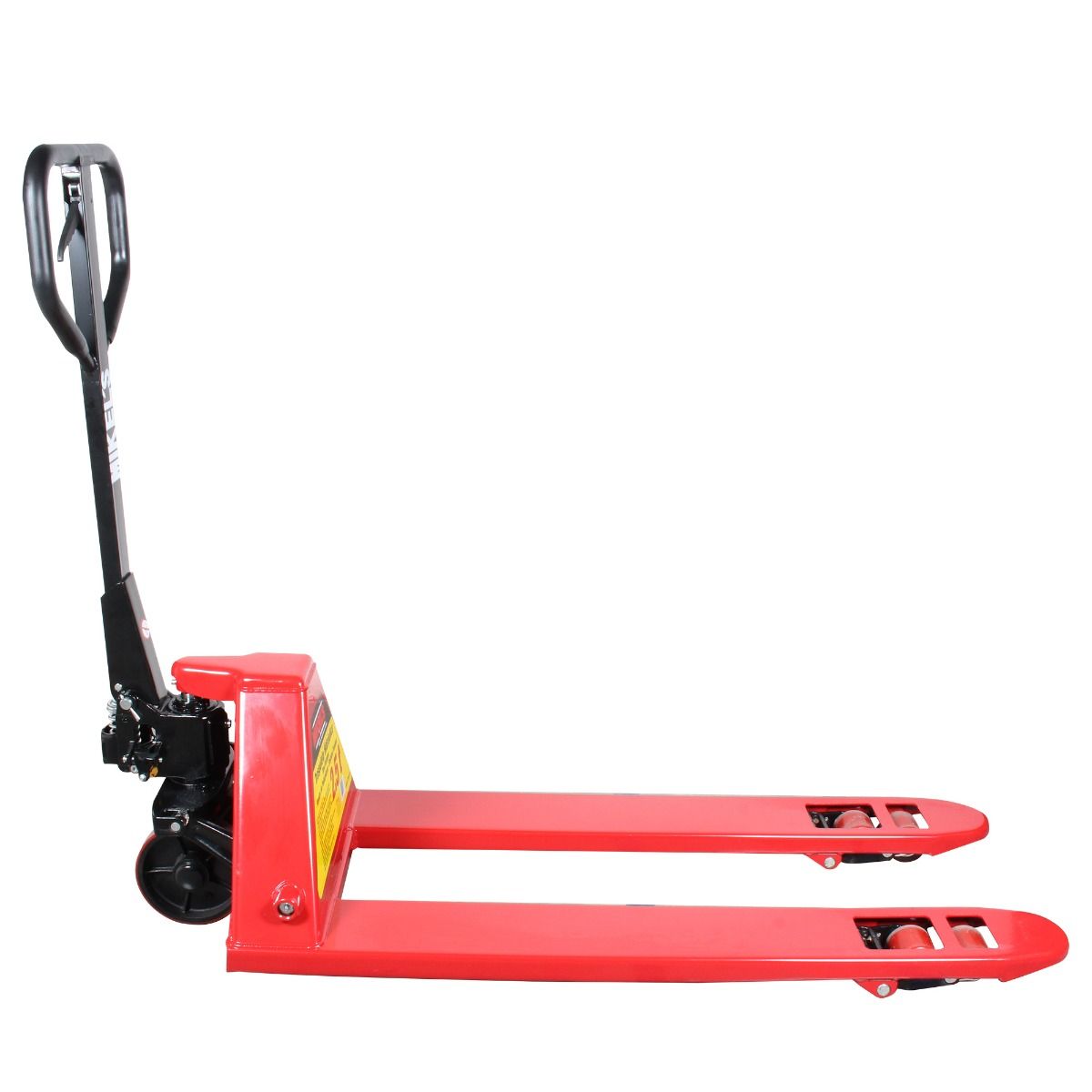 MIKELS TMKE-2.5 Patín hidráulico transpaleta con ruedas de poliuretano sistema tándem tipo Europeo (2.5 ton) - Imagen 2