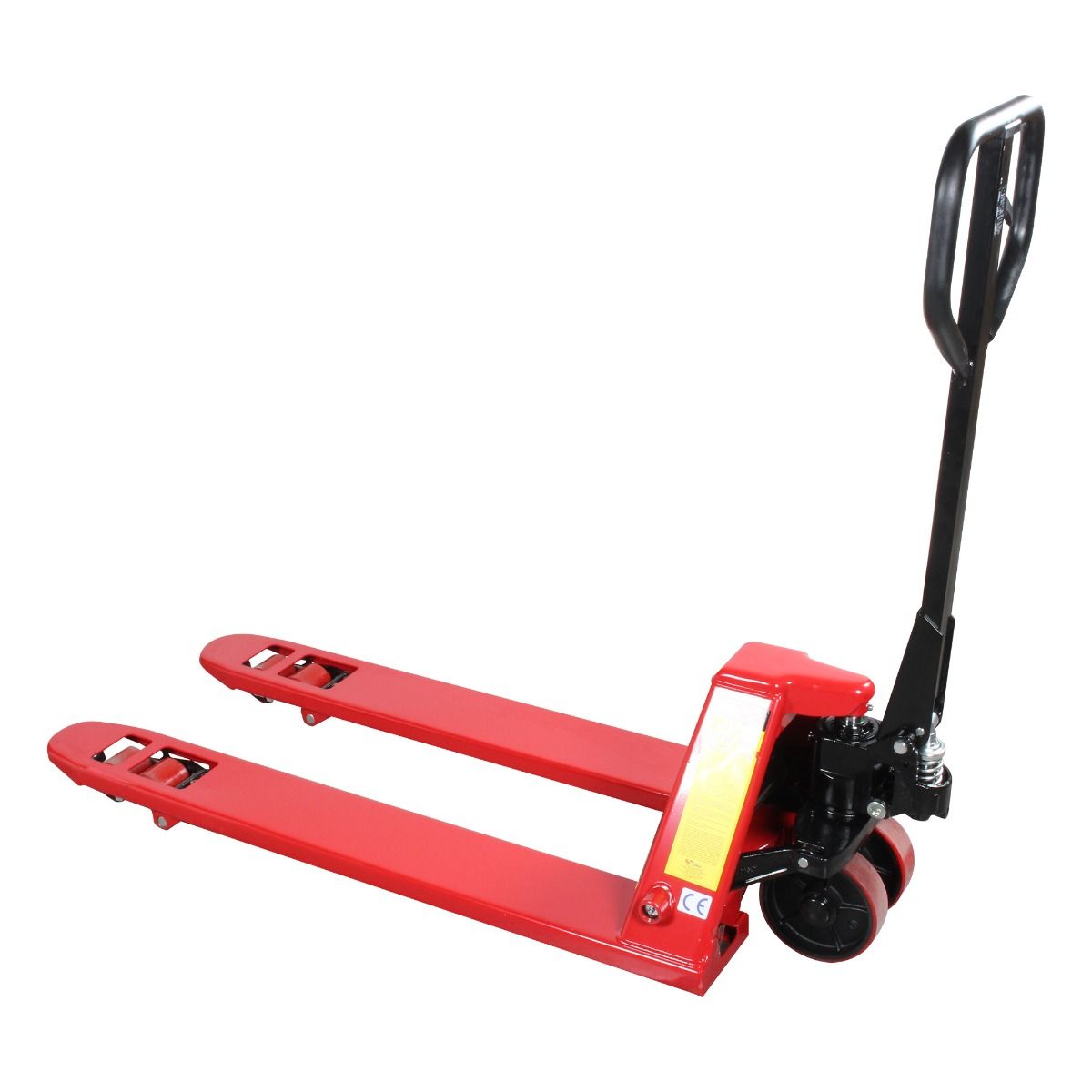 MIKELS TMKE-2.5 Patín hidráulico transpaleta con ruedas de poliuretano sistema tándem tipo Europeo (2.5 ton) - Imagen 3