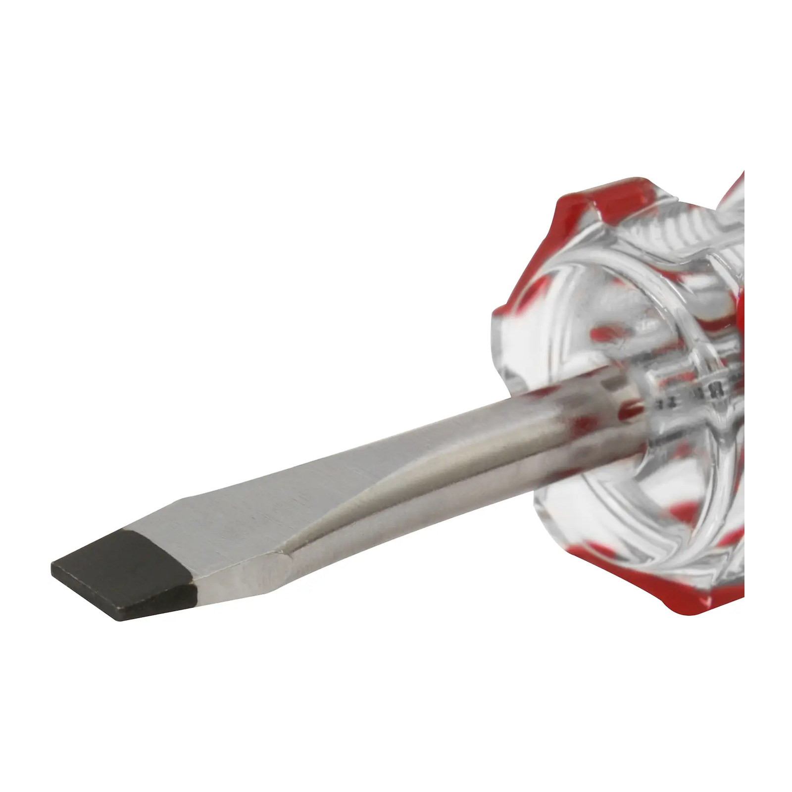 Desarmador de Acetato Rojo Plano 1/4" x 1.5" - Imagen 2