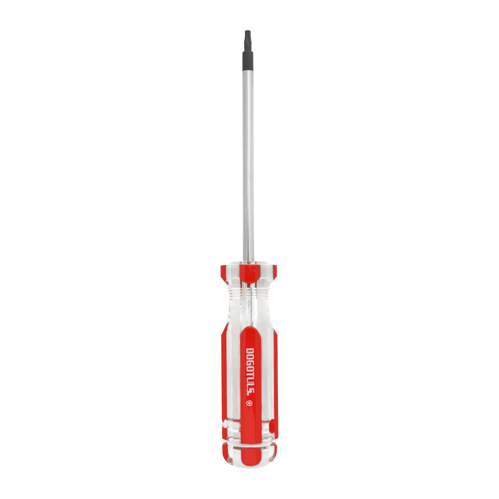 Desarmador de Acetato Rojo Torx 1/4" x 4" T20 - Paquete 6 Piezas