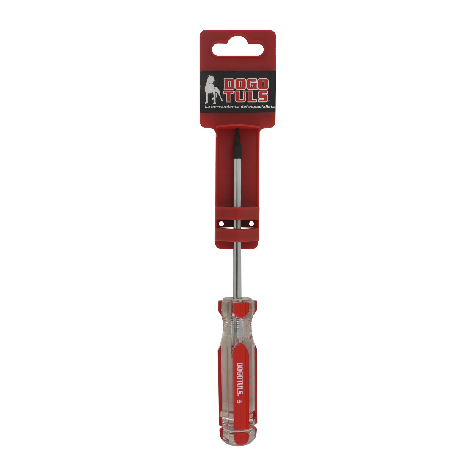Desarmador de Acetato Rojo Torx 1/4" x 4" T27 - Imagen 4