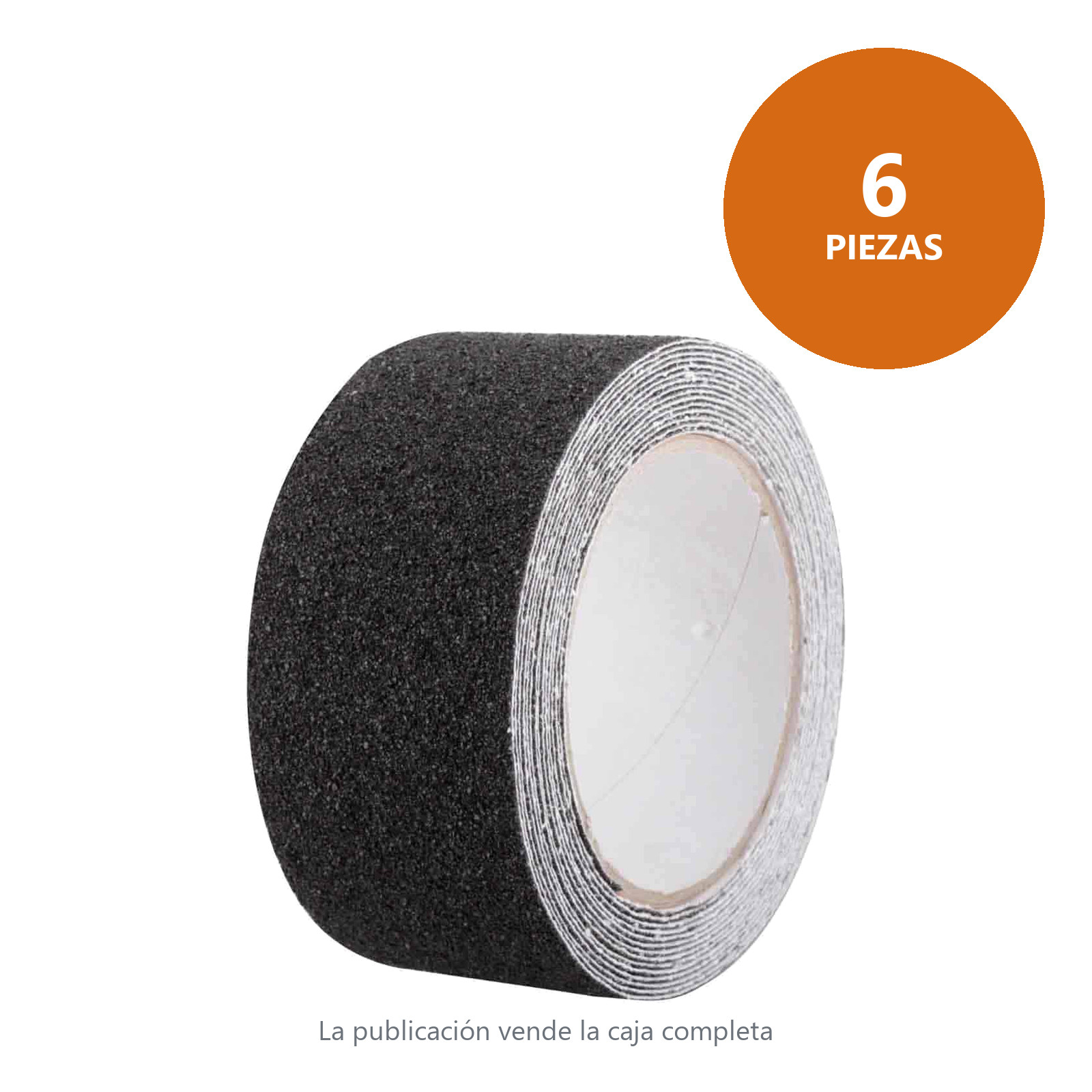 CINTA ANTIDERRAPANTE 2" NEGRA 50mm X 5M G46 (PRECIO X PIEZA) - Imagen 3
