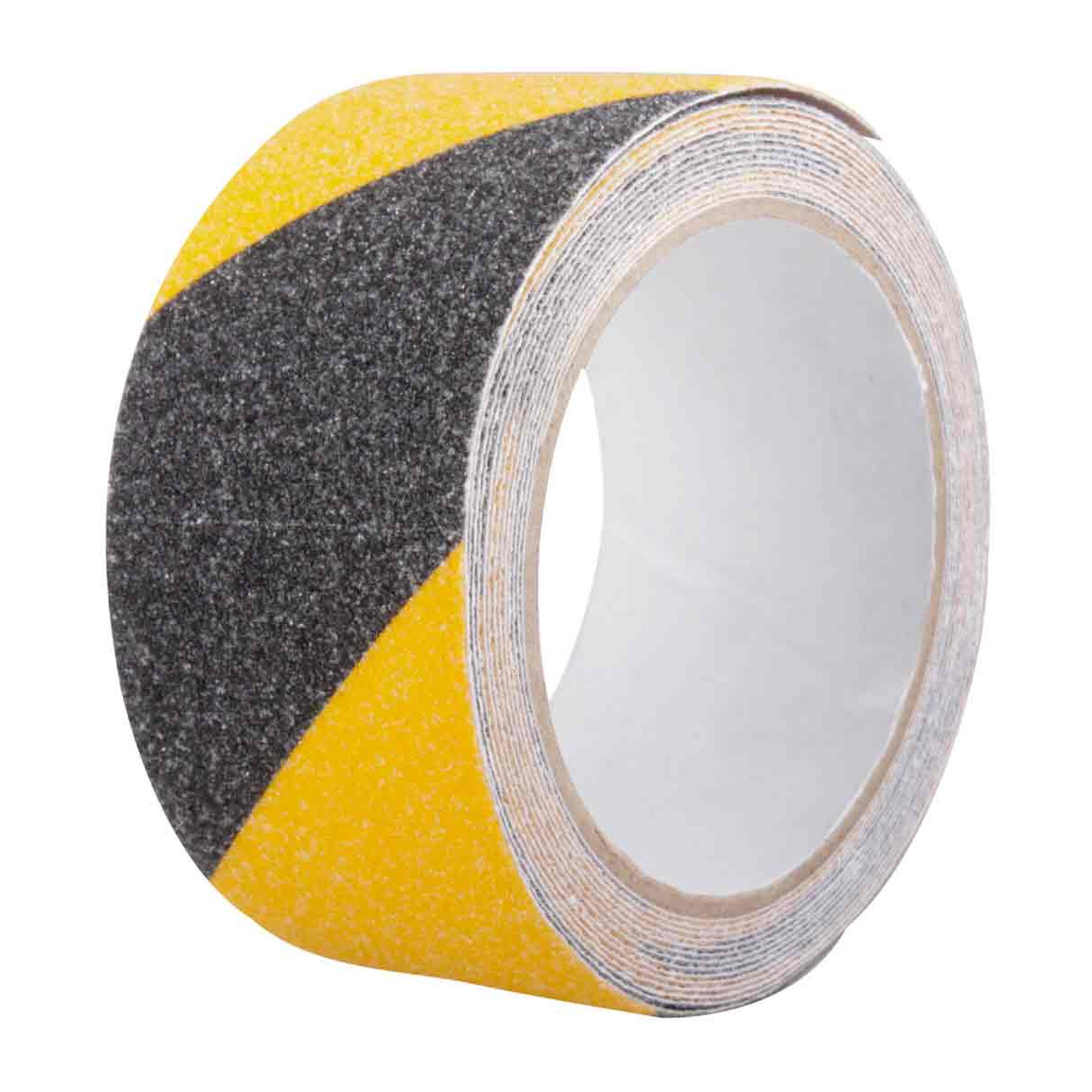 Cinta Antiderrapante WESTON 2" (50 mm x 5 m) Negro/Amarillo Grano 60