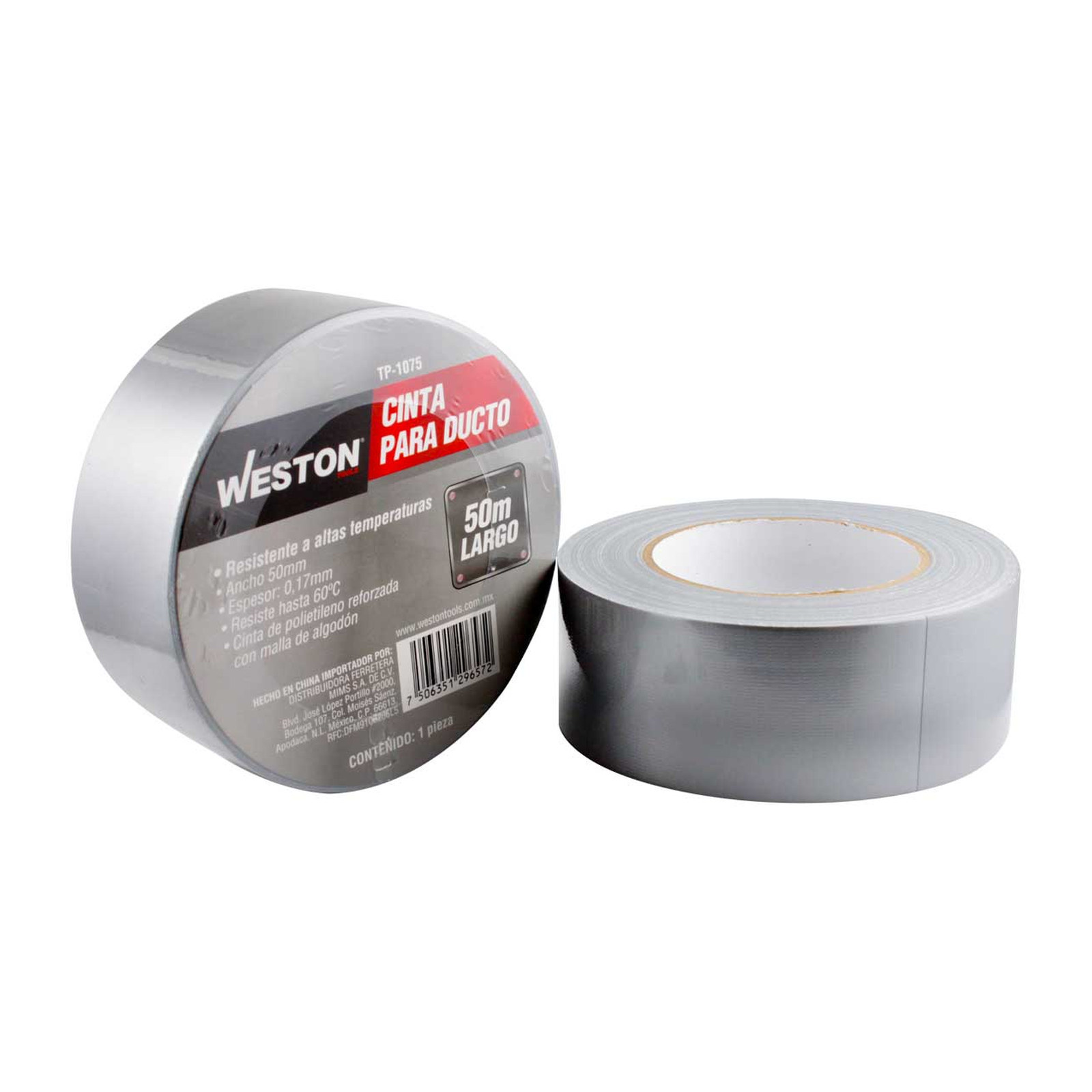 Cinta para Ducto Weston 50mm x 50m