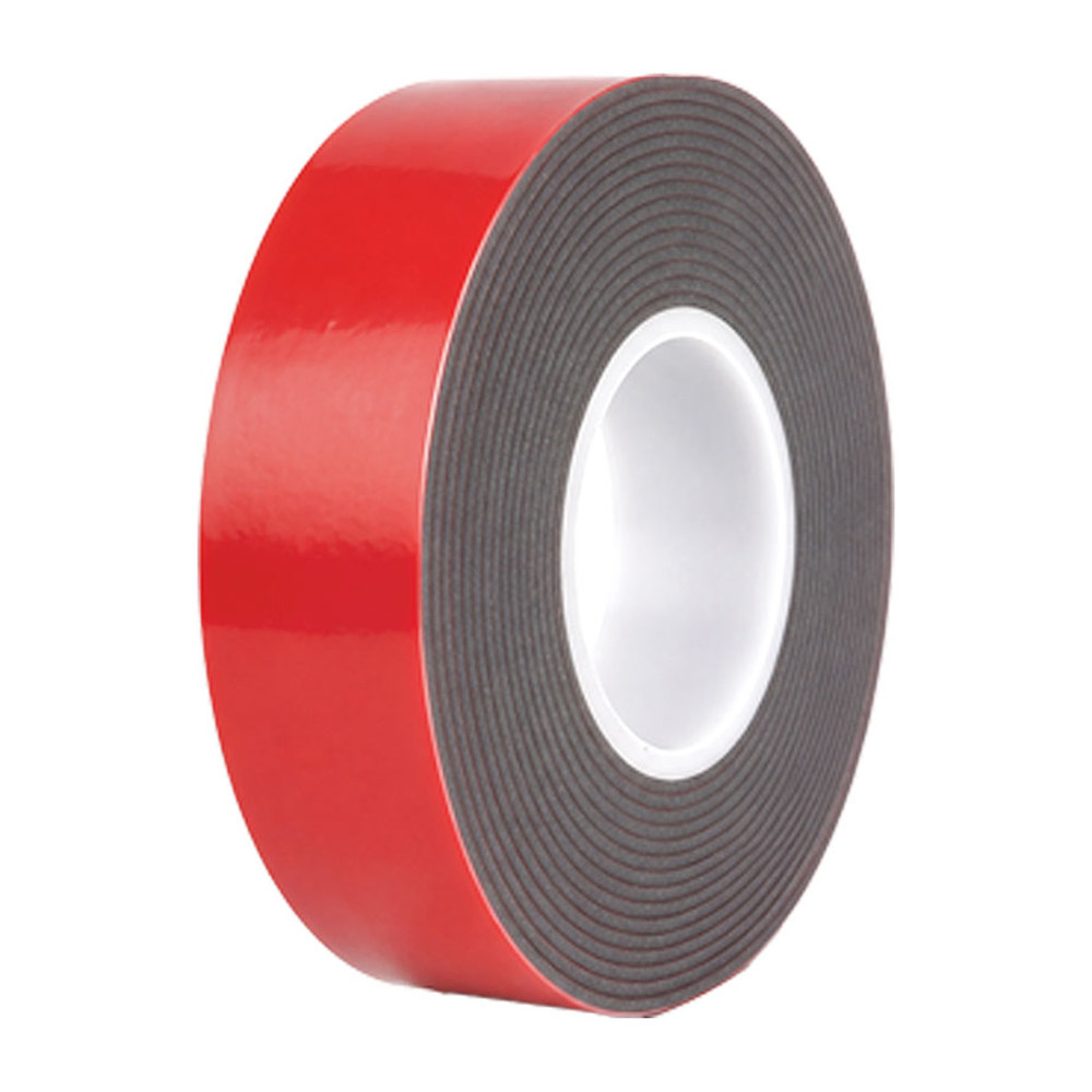 CINTA ADHESIVA DOBLE CARA COLOR GRIS USO EXTERIOR 19MM X 1.5M - Imagen 2