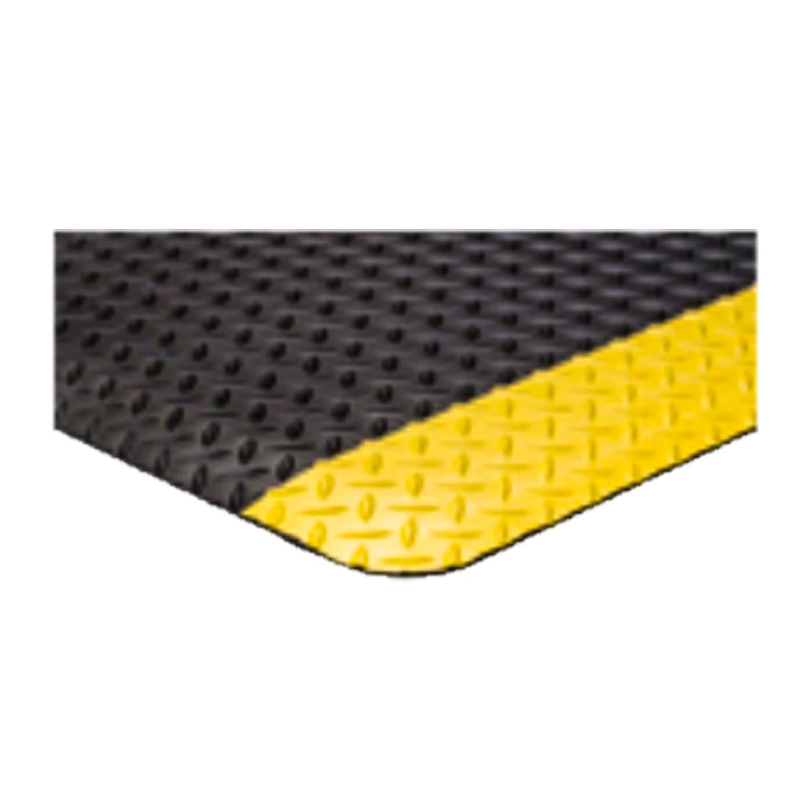 TAPETE ANTIFATIGA (USA) T/DIAMANTE NEGRO/AMARILLO 15/16'' X 24'' X 36'' - Imagen 2