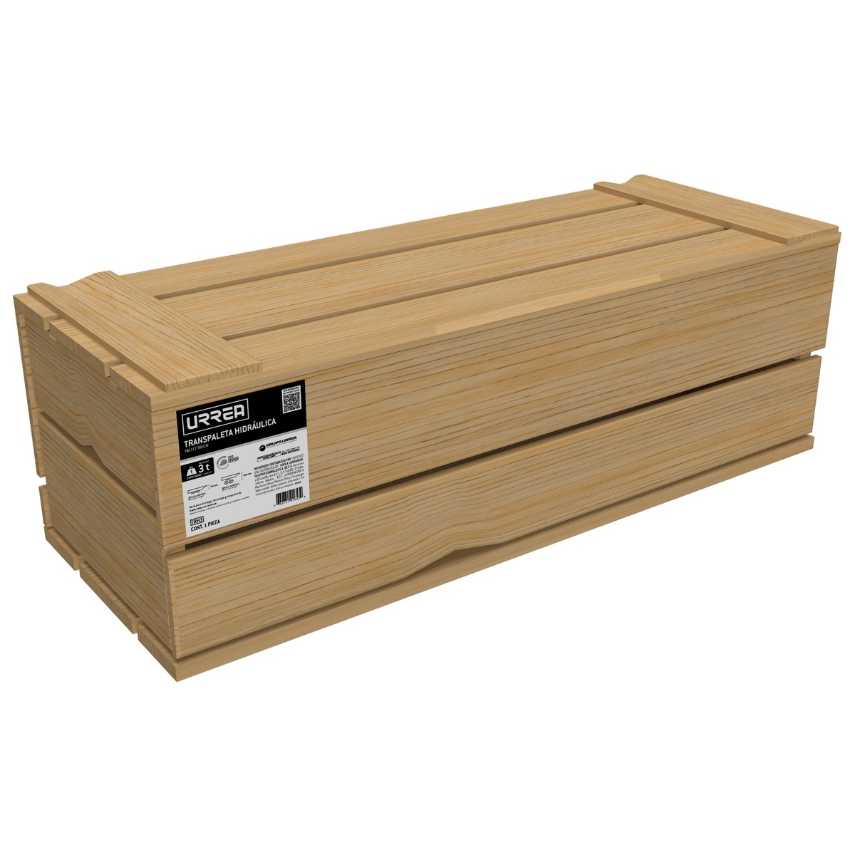 Transpaleta hidráulica 3 ton Urrea - Imagen 2