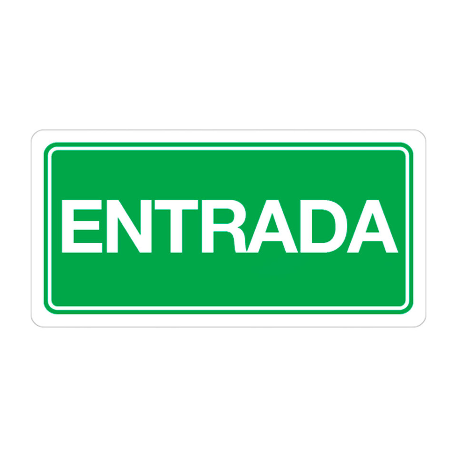 Señalamiento de Entrada 15 x 30 cm Weston
