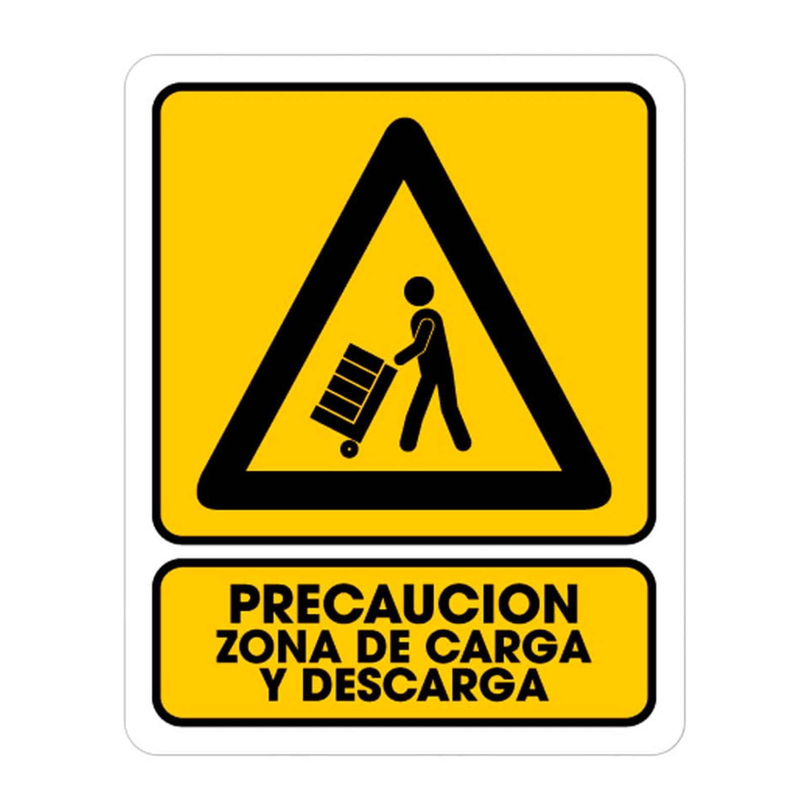 Señalamiento Zona Carga / Descarga Weston 25 x 35 cm