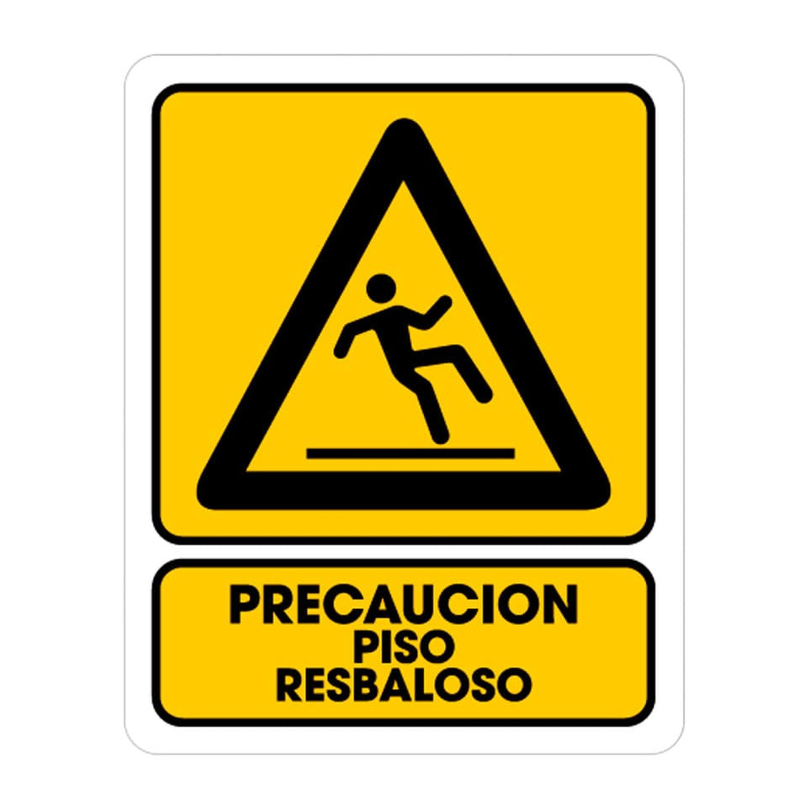 Señalamiento Piso Resbaloso Weston 25 x 35 cm