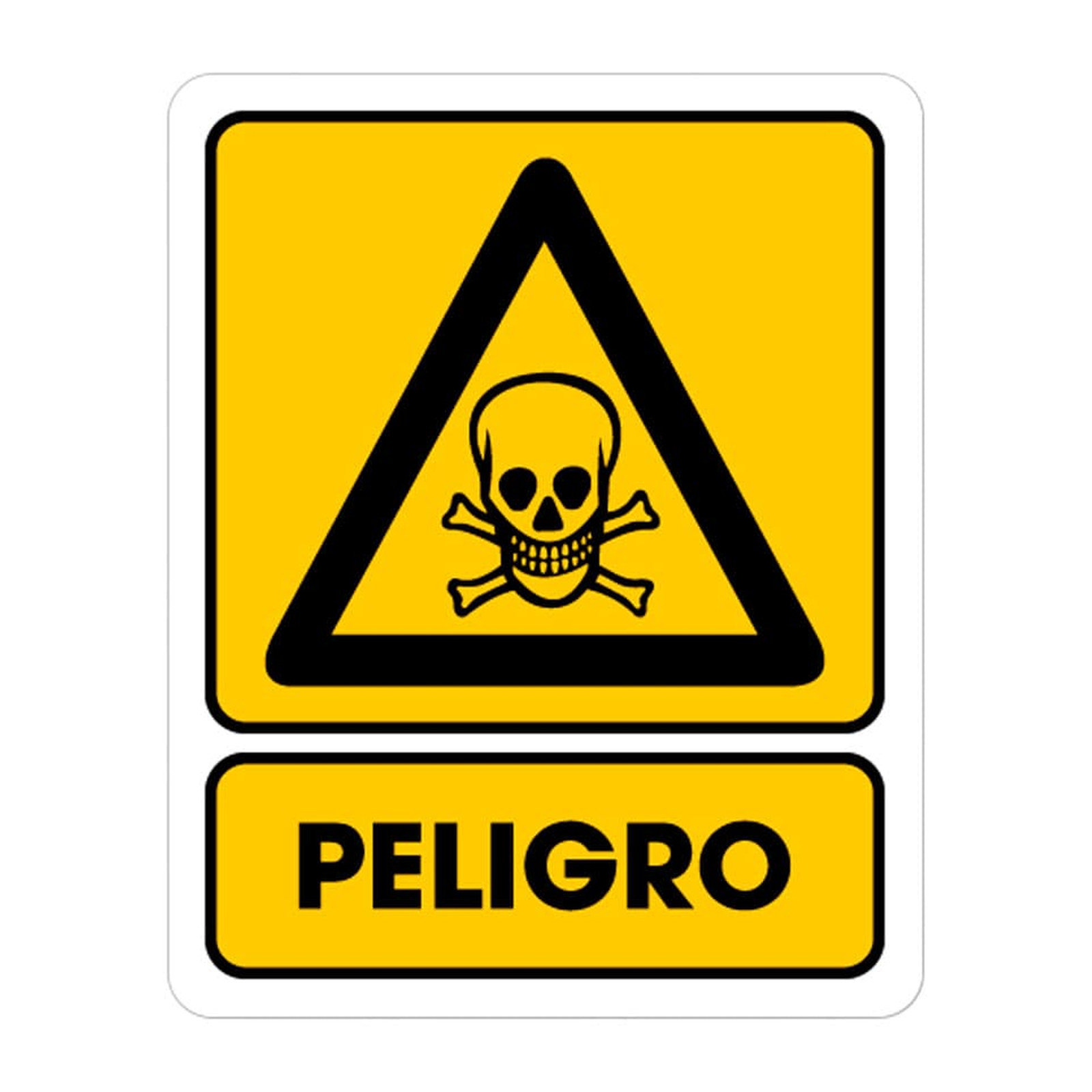 Señalamiento de Peligro Weston 25 x 35 cm