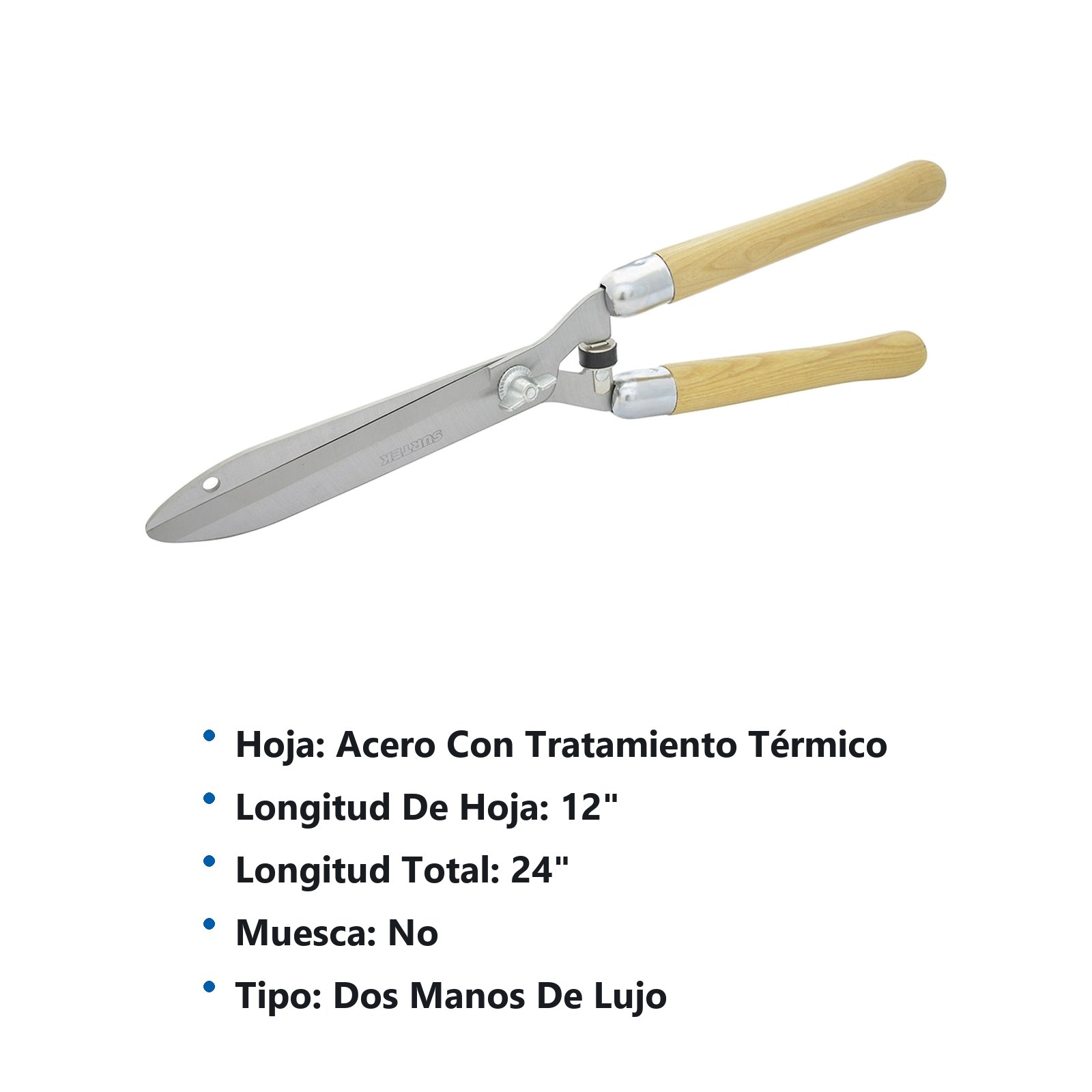 Tijeras para poda a dos manos 12" con topes amortiguador Surtek - Imagen 3