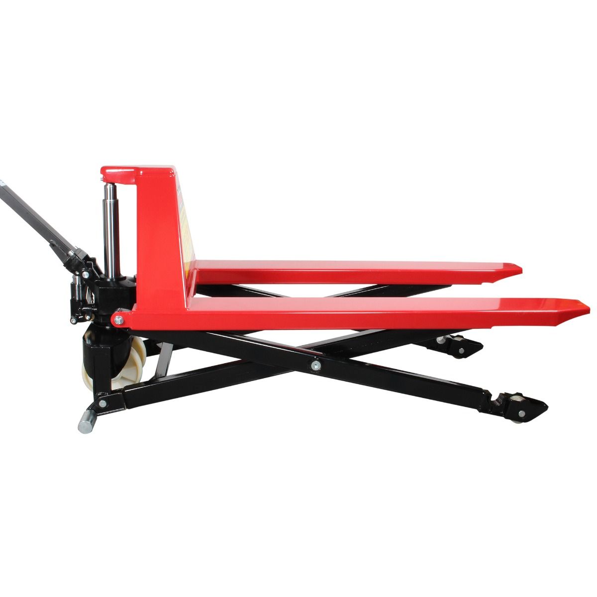MIKELS TTMK-1.5 Patín hidráulico transpaleta con ruedas de poliuretano, telescópica (1.5 ton) - Imagen 3