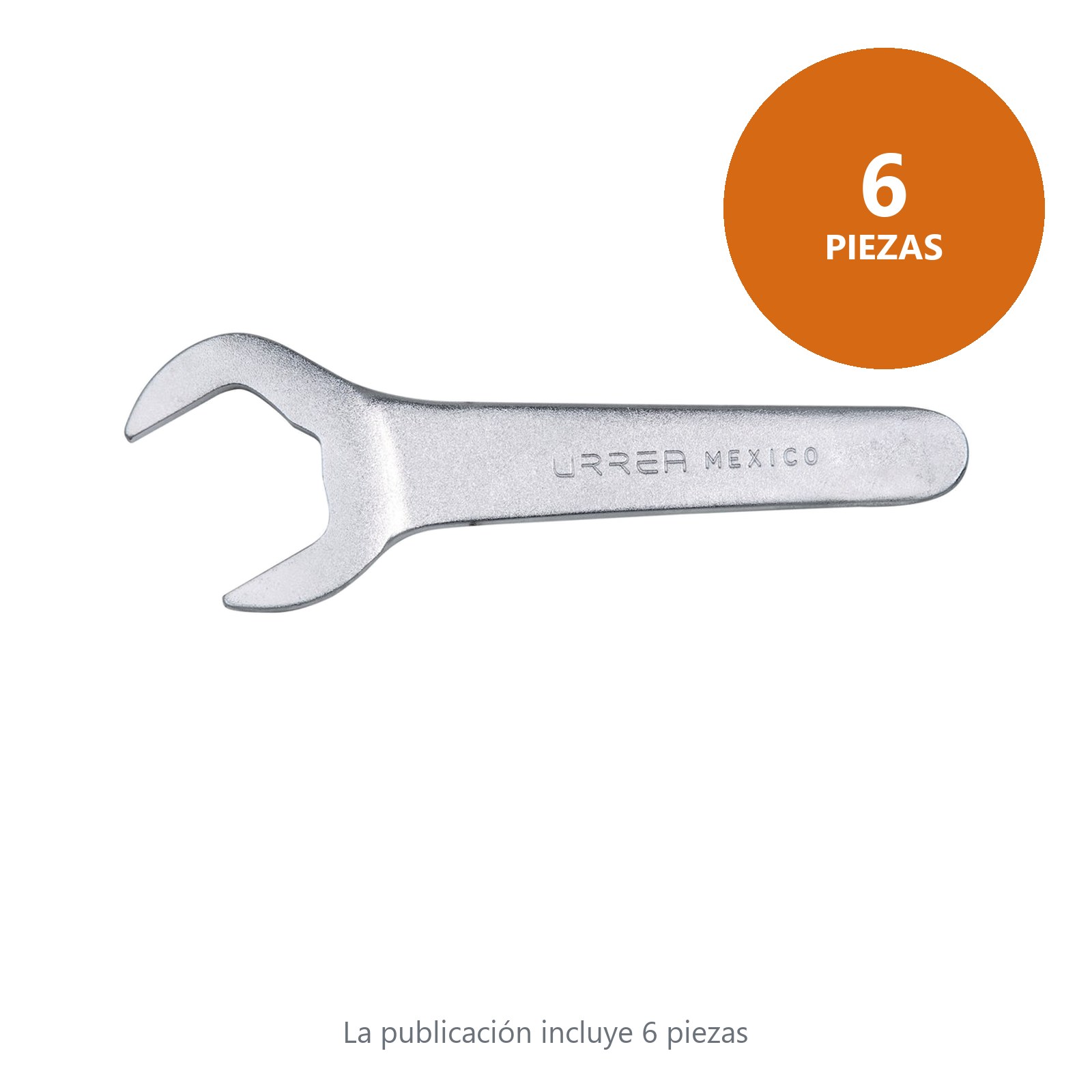 Llave de servicio satinada métrica, 27 mm Urrea - Imagen 2