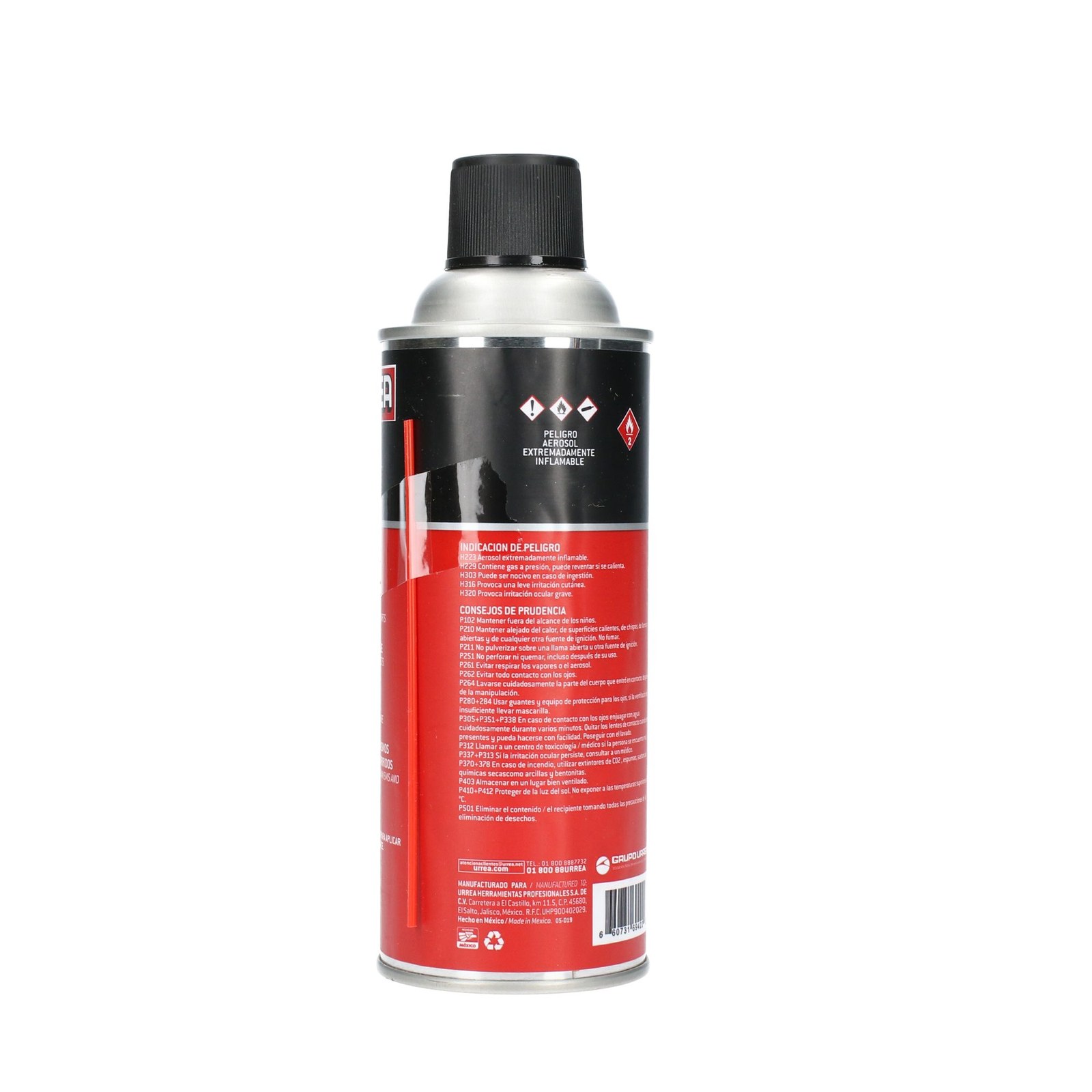 Aceite aflojatodo dieléctrico 400 ml Urrea - Imagen 3