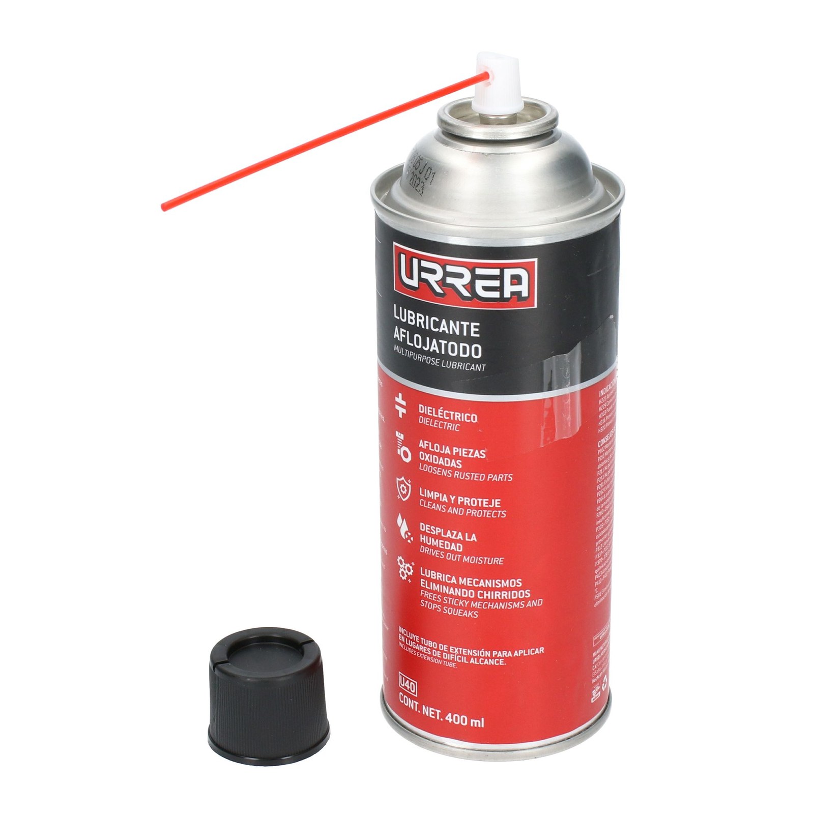 Aceite aflojatodo dieléctrico 400 ml Urrea - Imagen 4