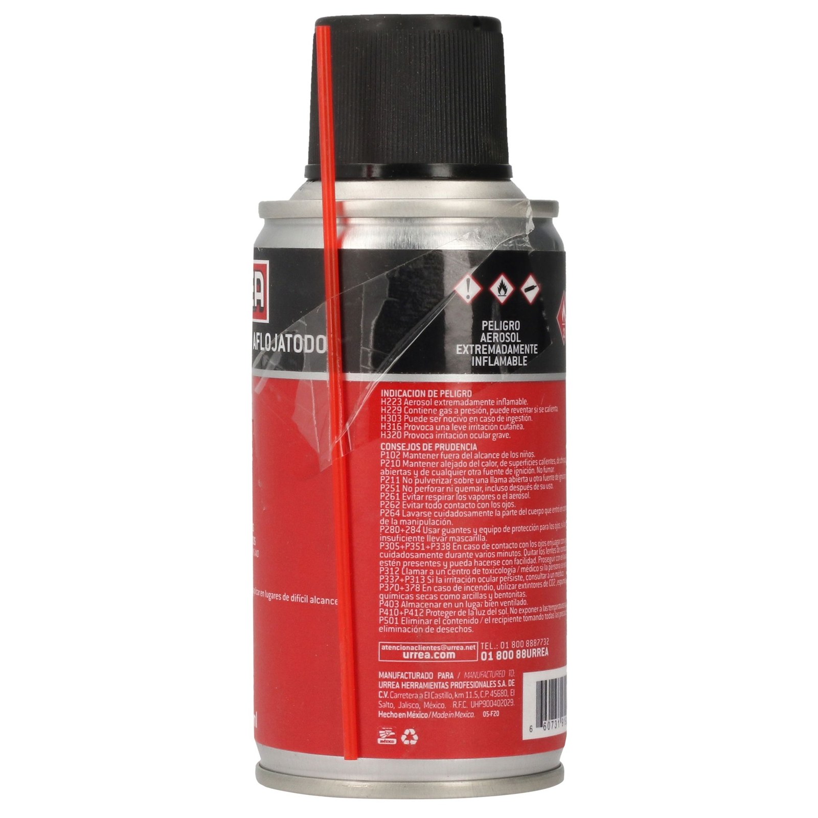 Aceite aflojatodo dieléctrico 110 ml Urrea - Imagen 3