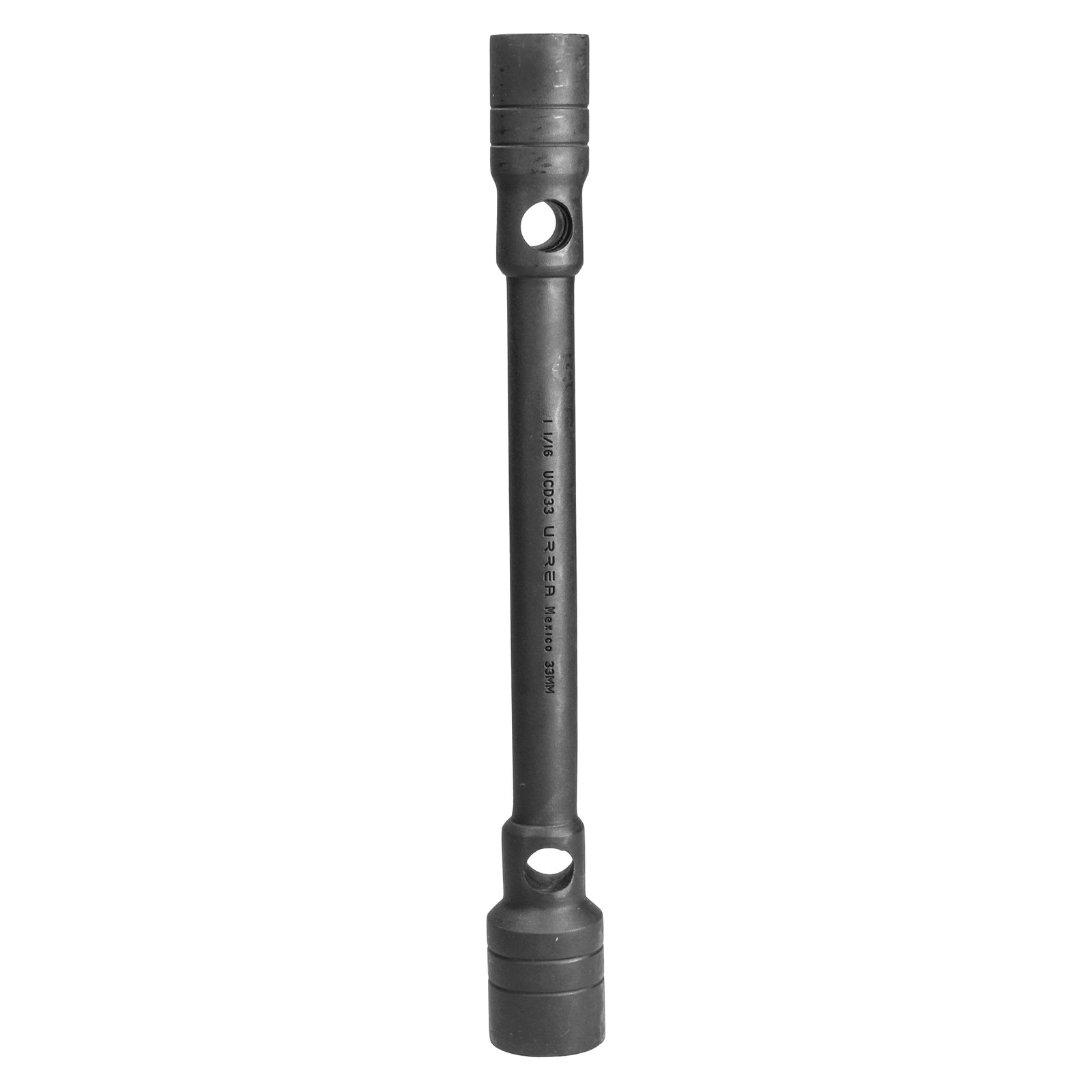 Llave de artillería fosfatizada doble boca hexagonal combinada, 1-1/16" x 33 mm Urrea - Imagen 3