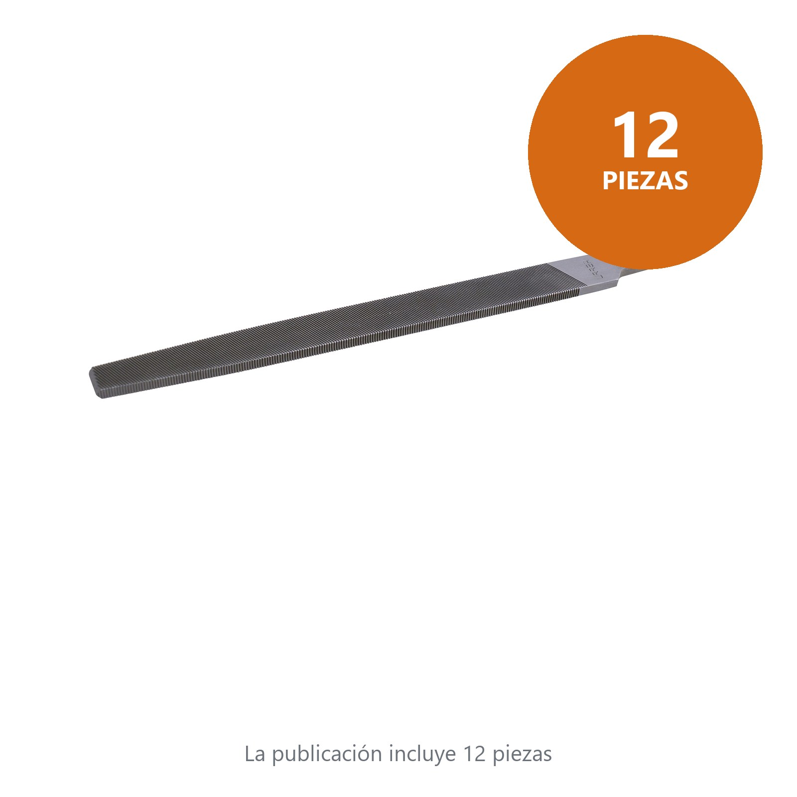 Lima plana bastarda 10" Urrea - Imagen 3