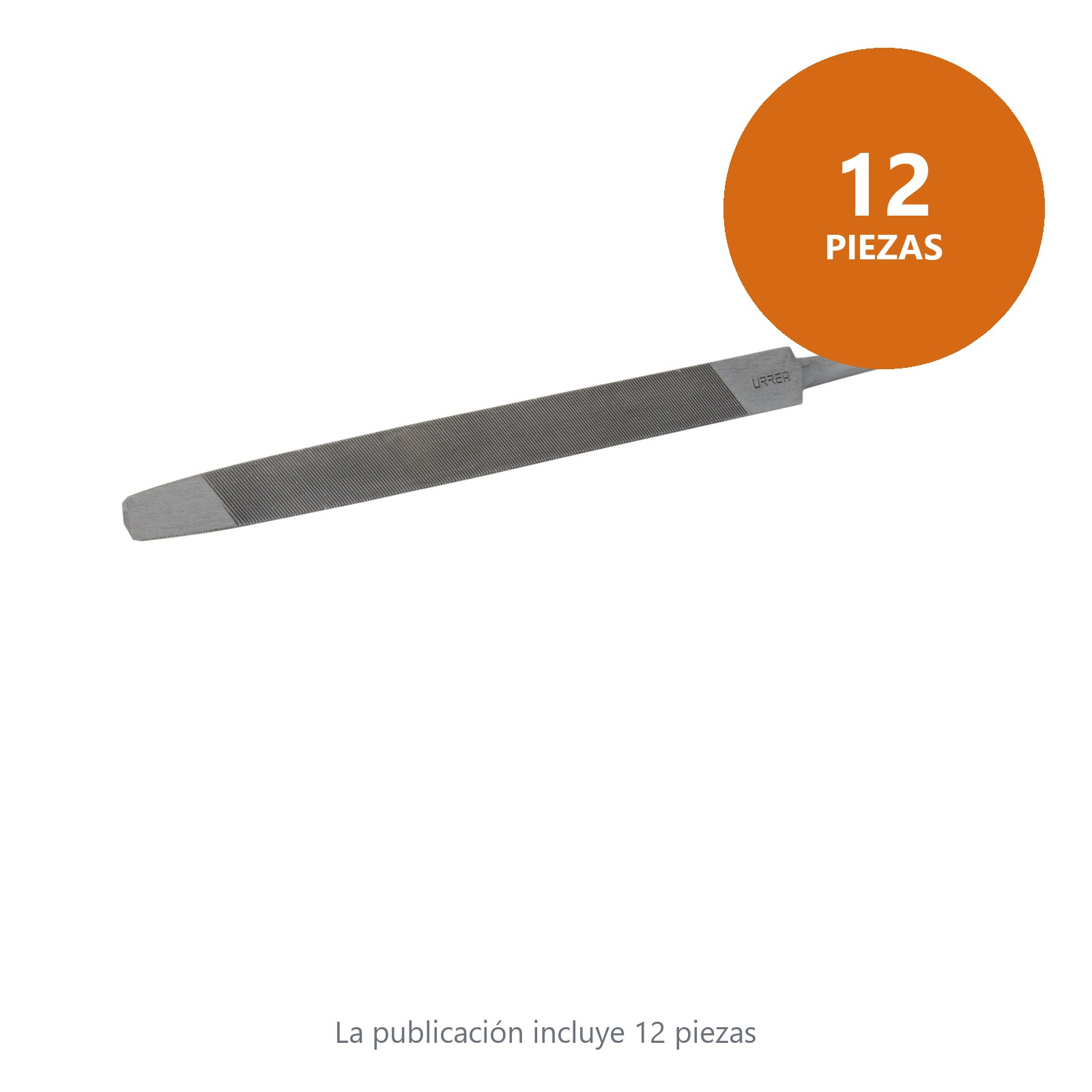 Lima triangular uso pesado 6" Urrea - Imagen 3