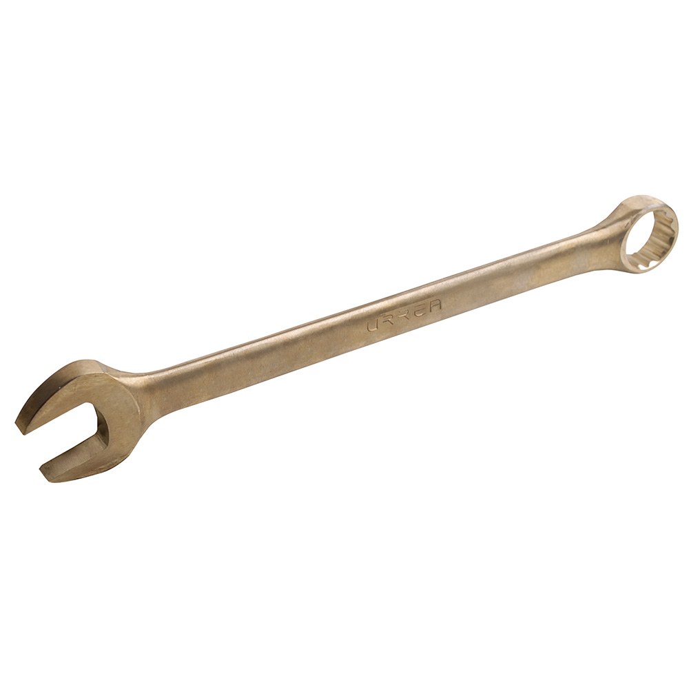 Llave combinada de bronce-aluminio antichispa en pulgadas, 12 puntas, 1-3/16" Urrea