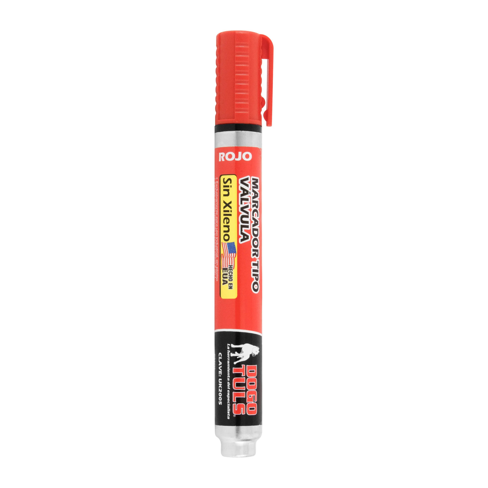 Marcador de Válvula Rojo Dogotuls - Paquete 12 Piezas