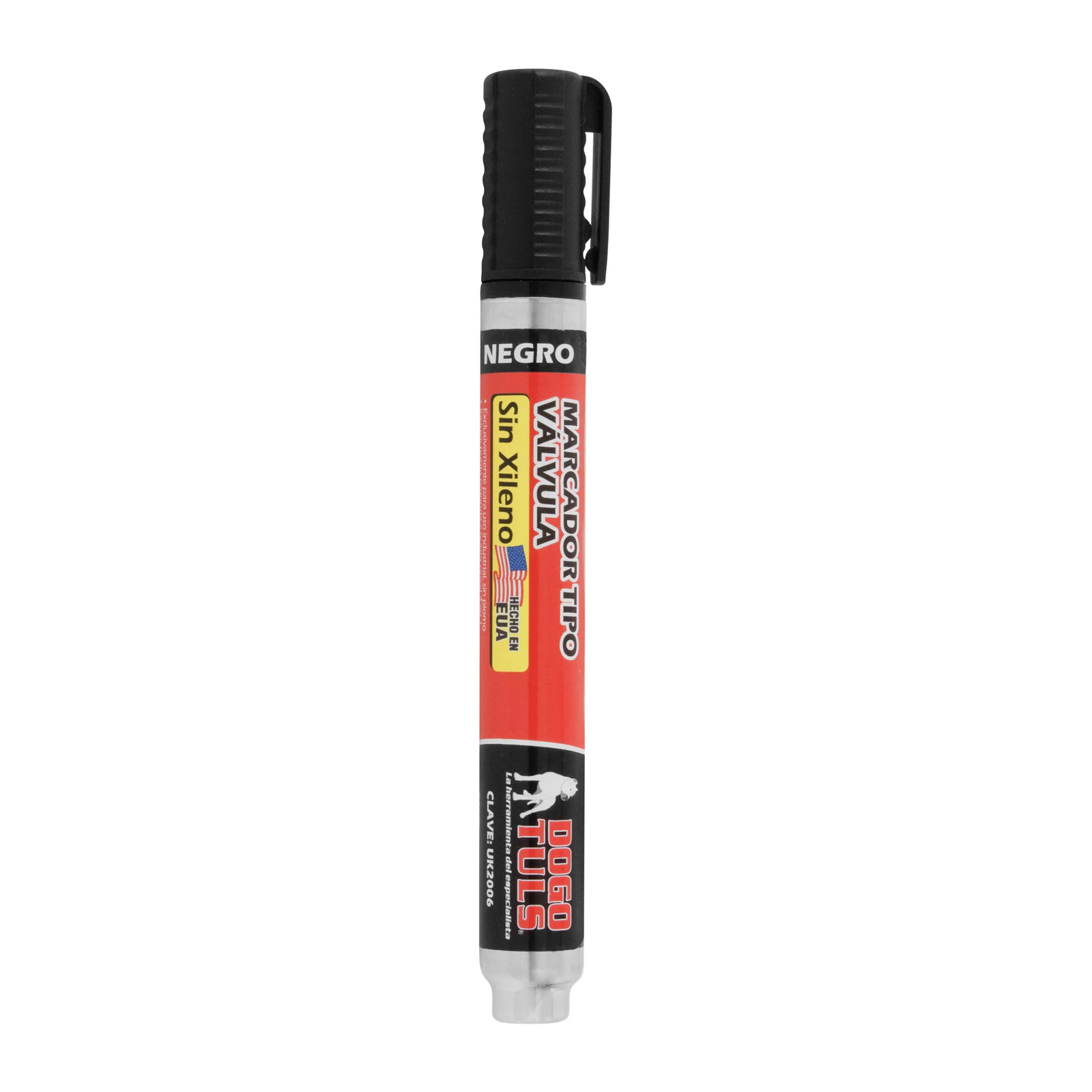 Marcador de Válvula Negro Dogotuls - Paquete 12 Piezas