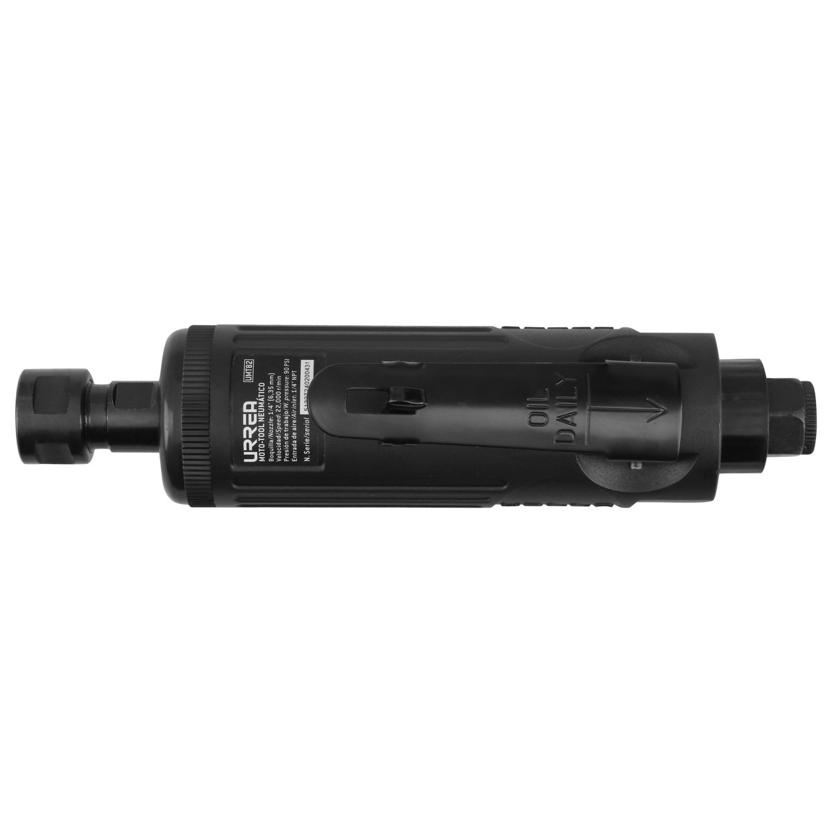 Moto-tool neumático recto 1/4" 22,000RPM Urrea - Imagen 2