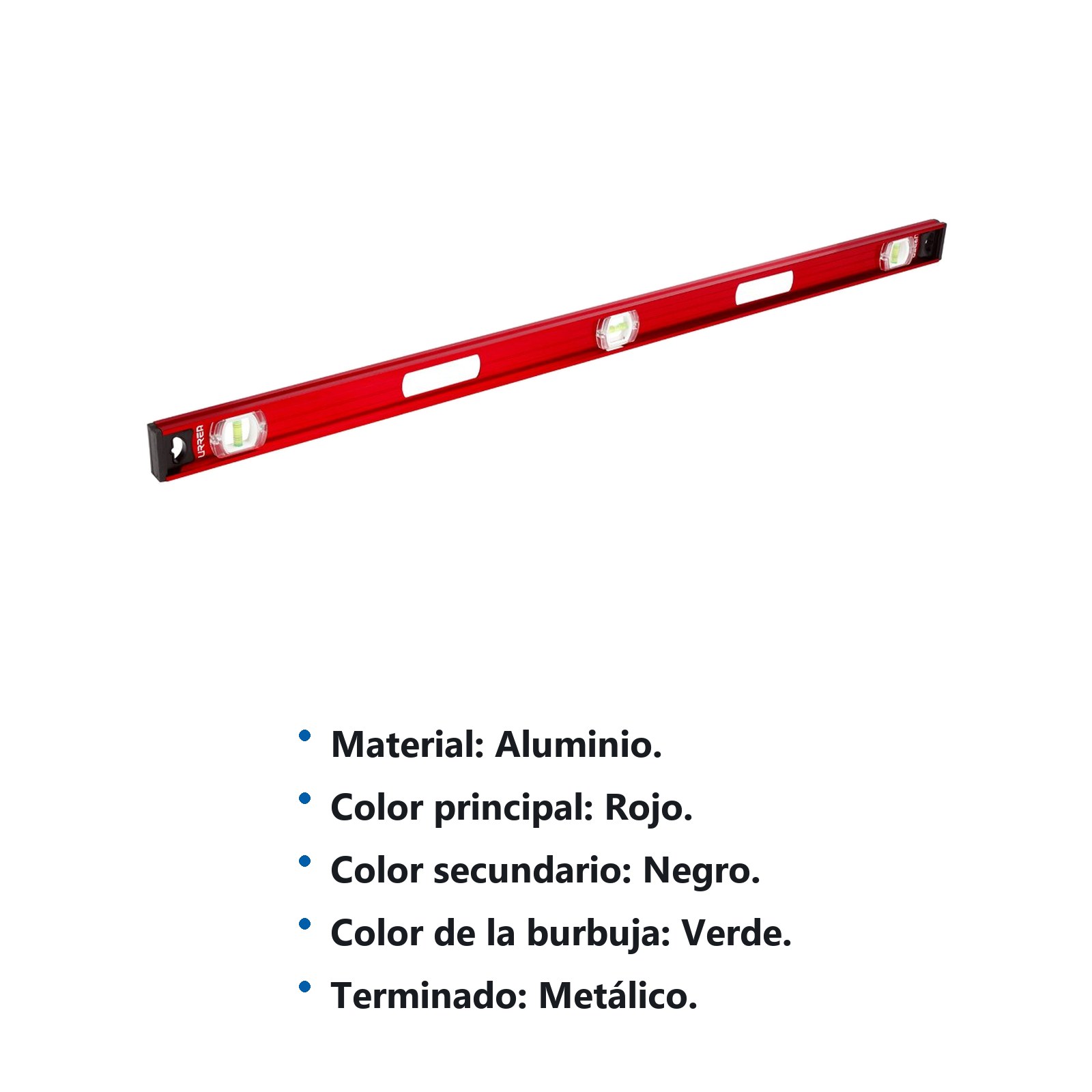 Nivel anti-impacto  48" de aluminio Urrea - Imagen 2