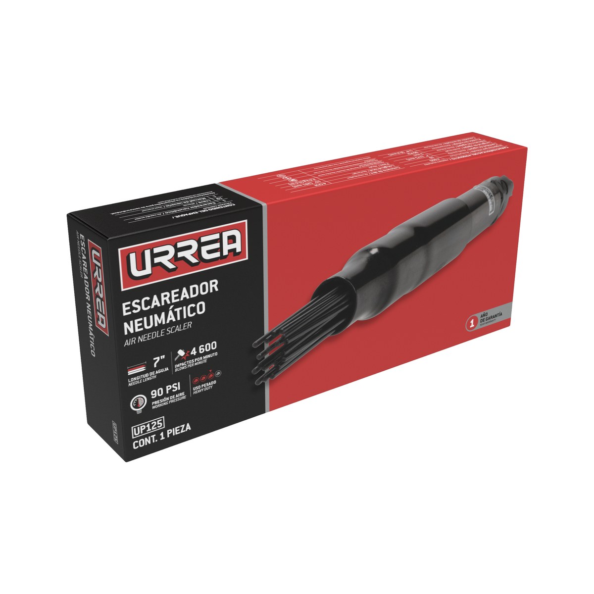 Escareador neumático con capuchon ajustable y 19 agujas 4,600GPM Urrea - Imagen 2