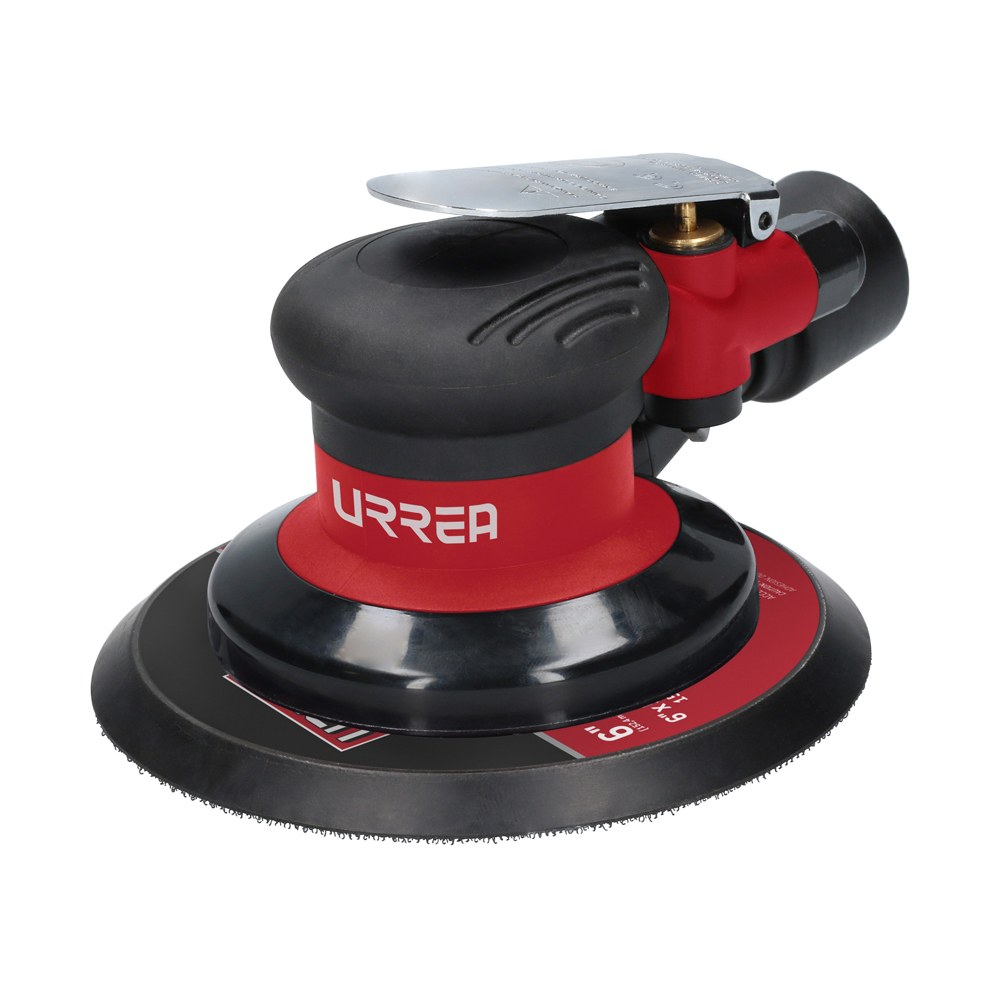 Lijadora neumática roto-orbital 6" 12,000RPM, eje de 5/16" Urrea