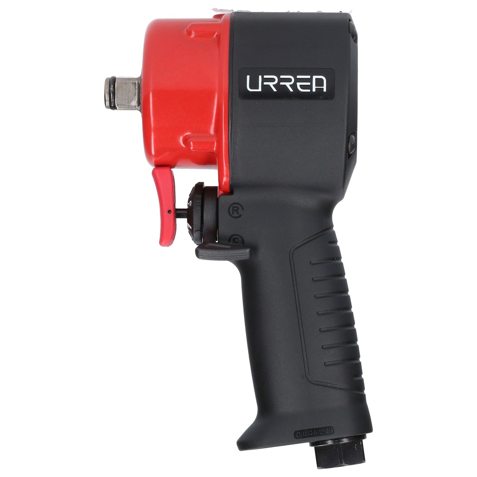 Pistola de impacto neumática cuadro de 1/2" 500 Ft-lb composite sistema jumbo hammer Urrea - Imagen 4