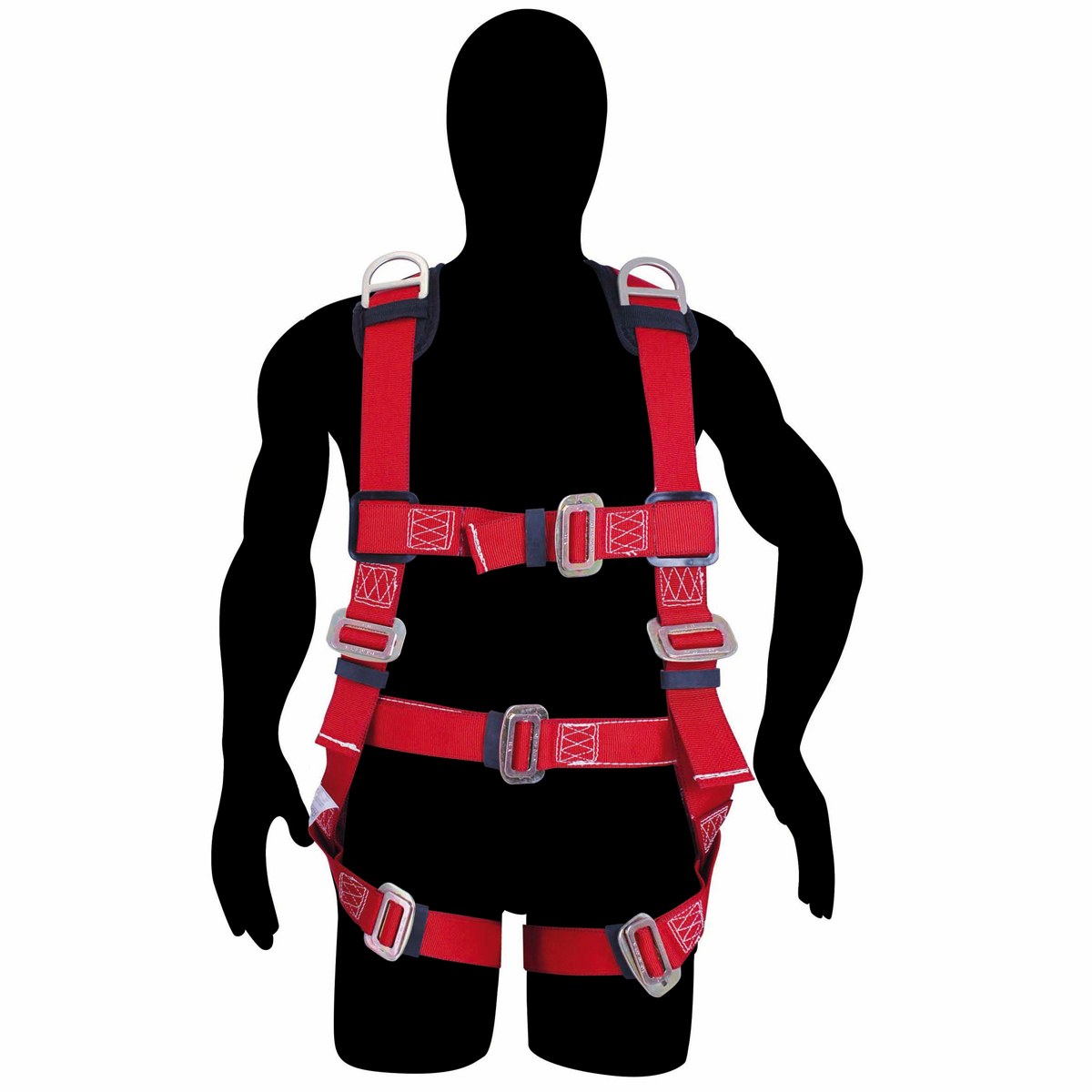 Arnés de seguridad de rescate con cinturón, talla 40-44 Urrea