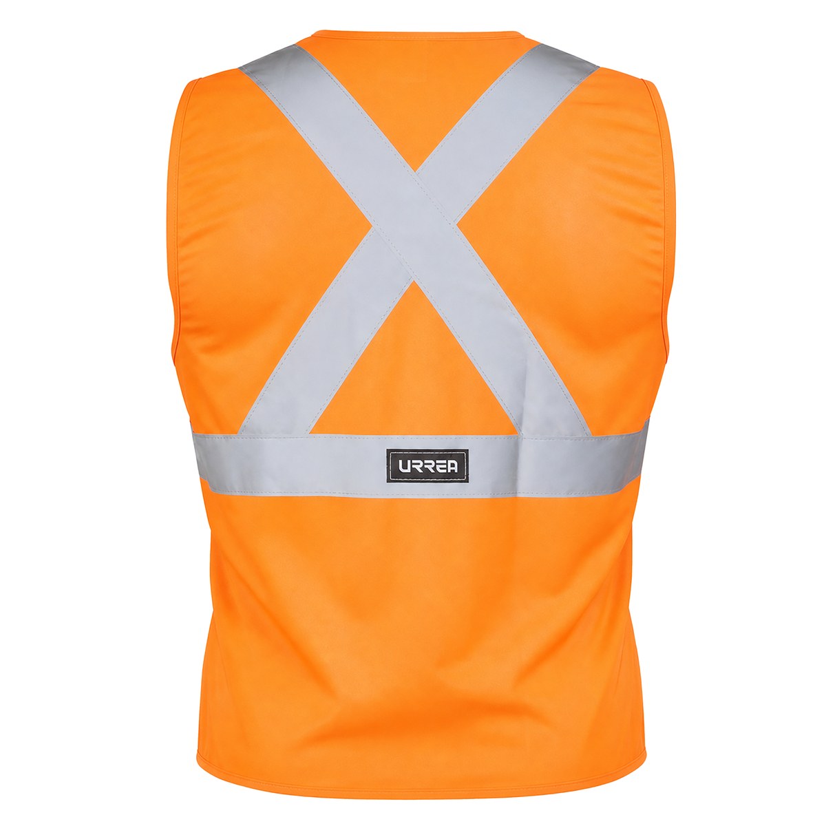 Chaleco de seguridad cerrado de alta visibilidad naranja M Urrea - Imagen 4