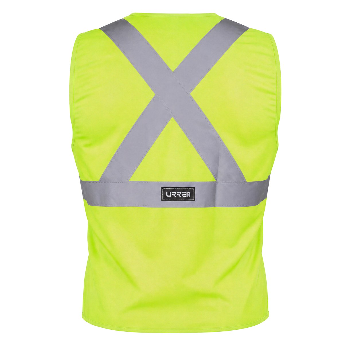 Chaleco de seguridad cerrado de alta visibilidad amarillo M Urrea - Imagen 3