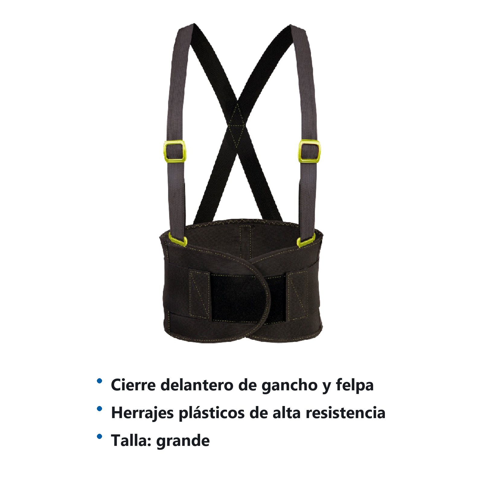 Faja elástica reforzada con hebillas de alta visibilidad G Urrea - Imagen 2
