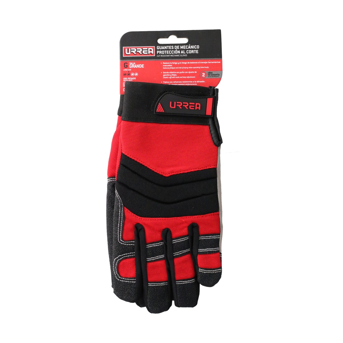 Guantes de mecánico con protección al corte G Urrea - Imagen 2