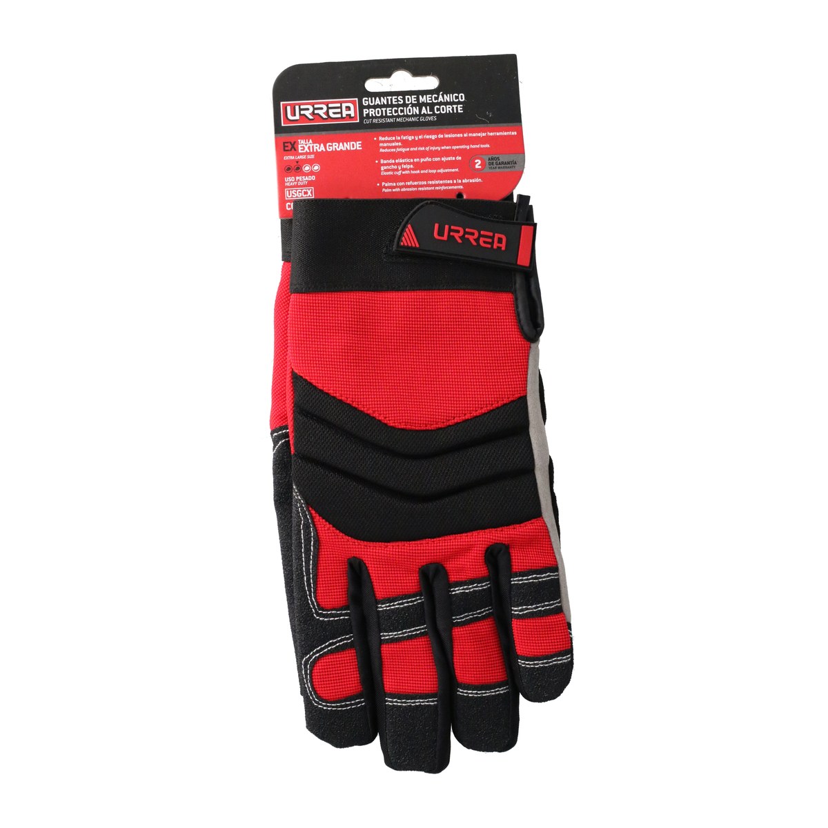 Guantes de mecánico con protección al corte EG Urrea - Imagen 2