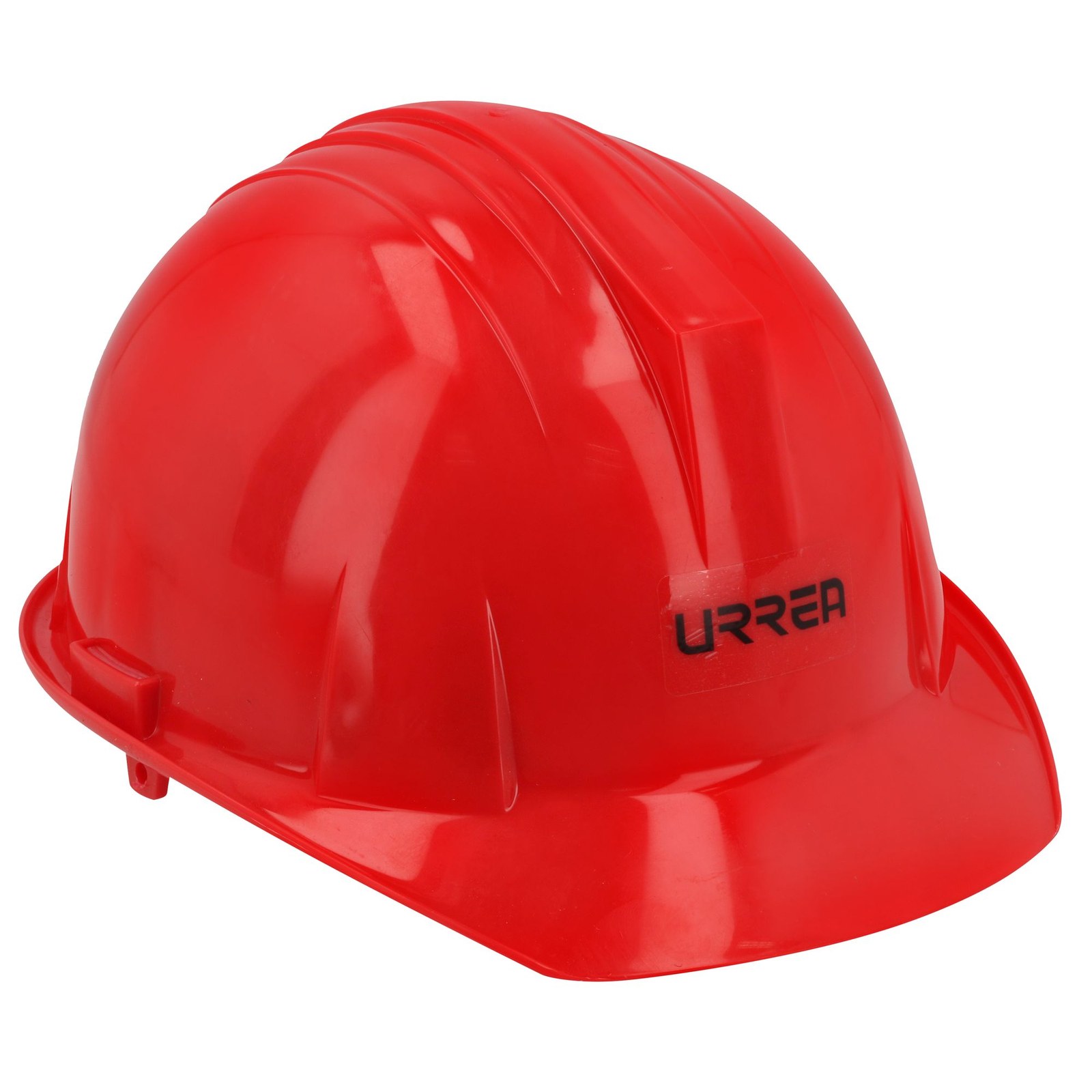 Casco de seguridad con ajuste de 4 puntos, color rojo Urrea - Imagen 2